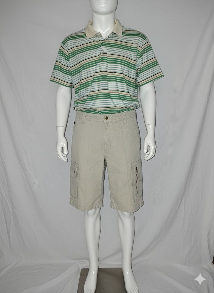 Bermuda homme go sport – beige - Taille : XL (42)