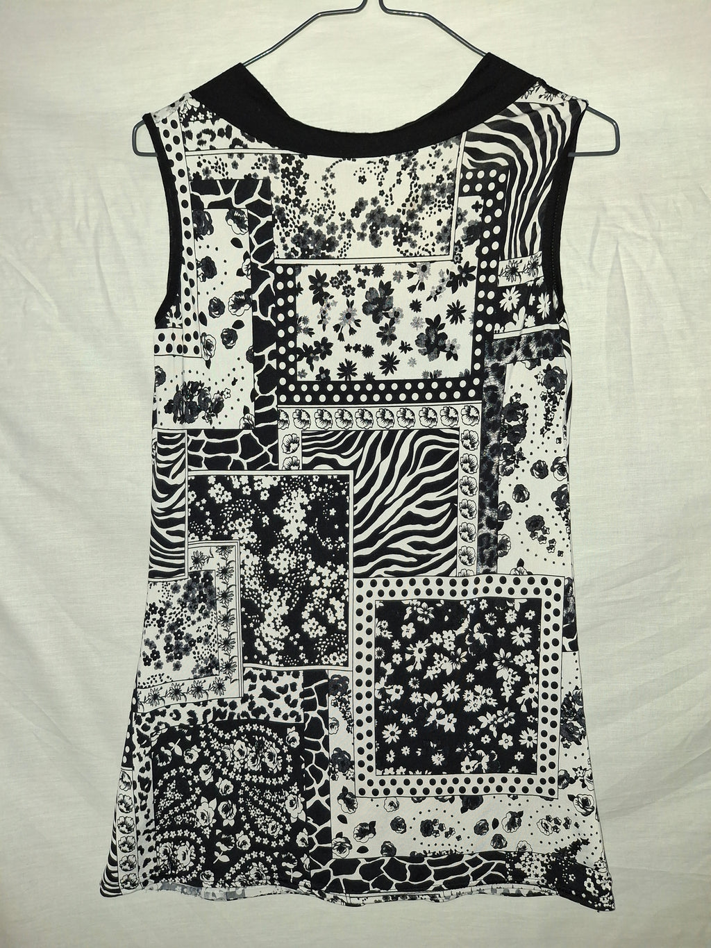 Blouse Relax – Noire et blanche - Taille  M (38)