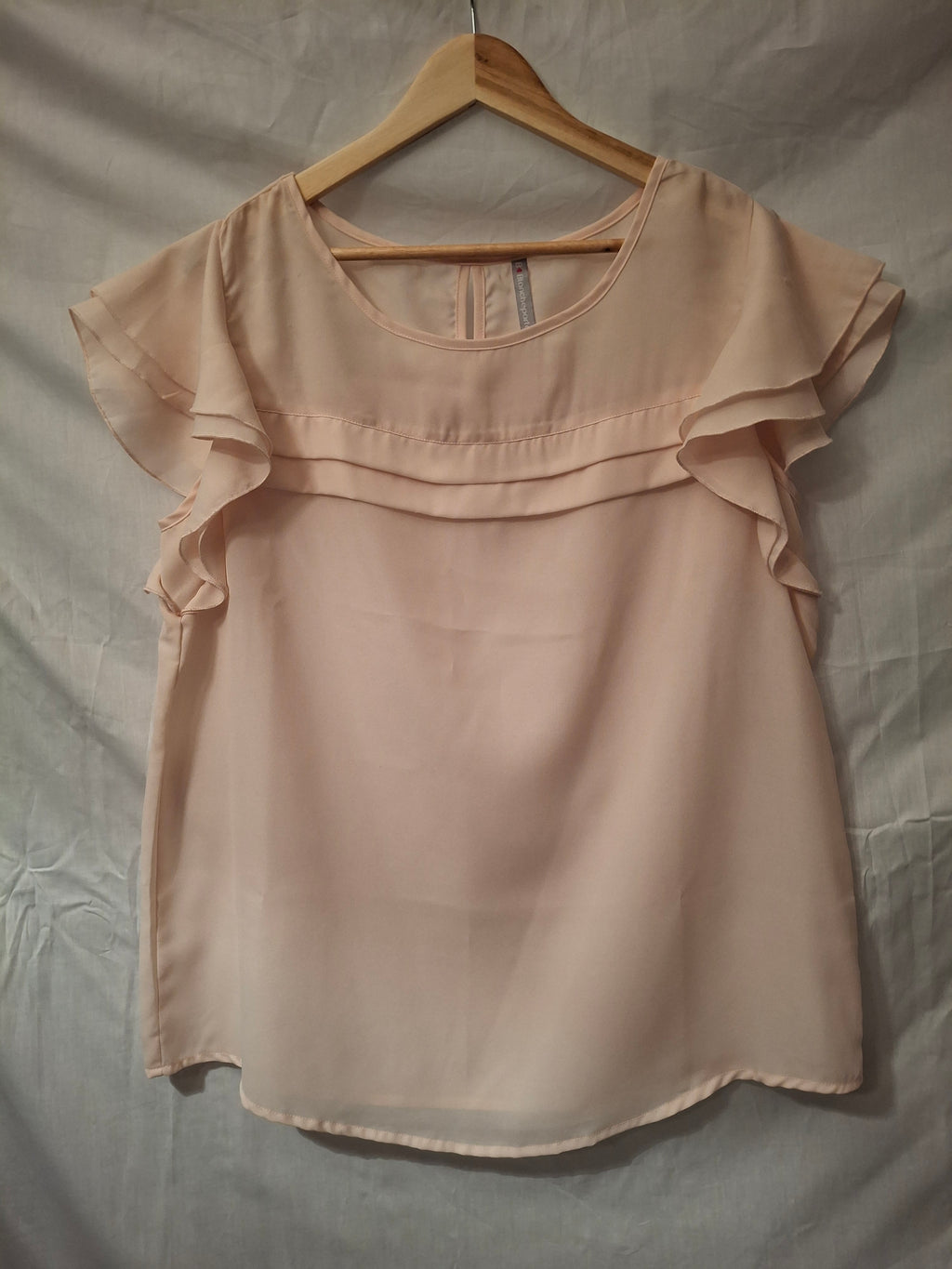 Blouse manches courtes Blancheporte – rose pale - Taille : XXXL (46)
