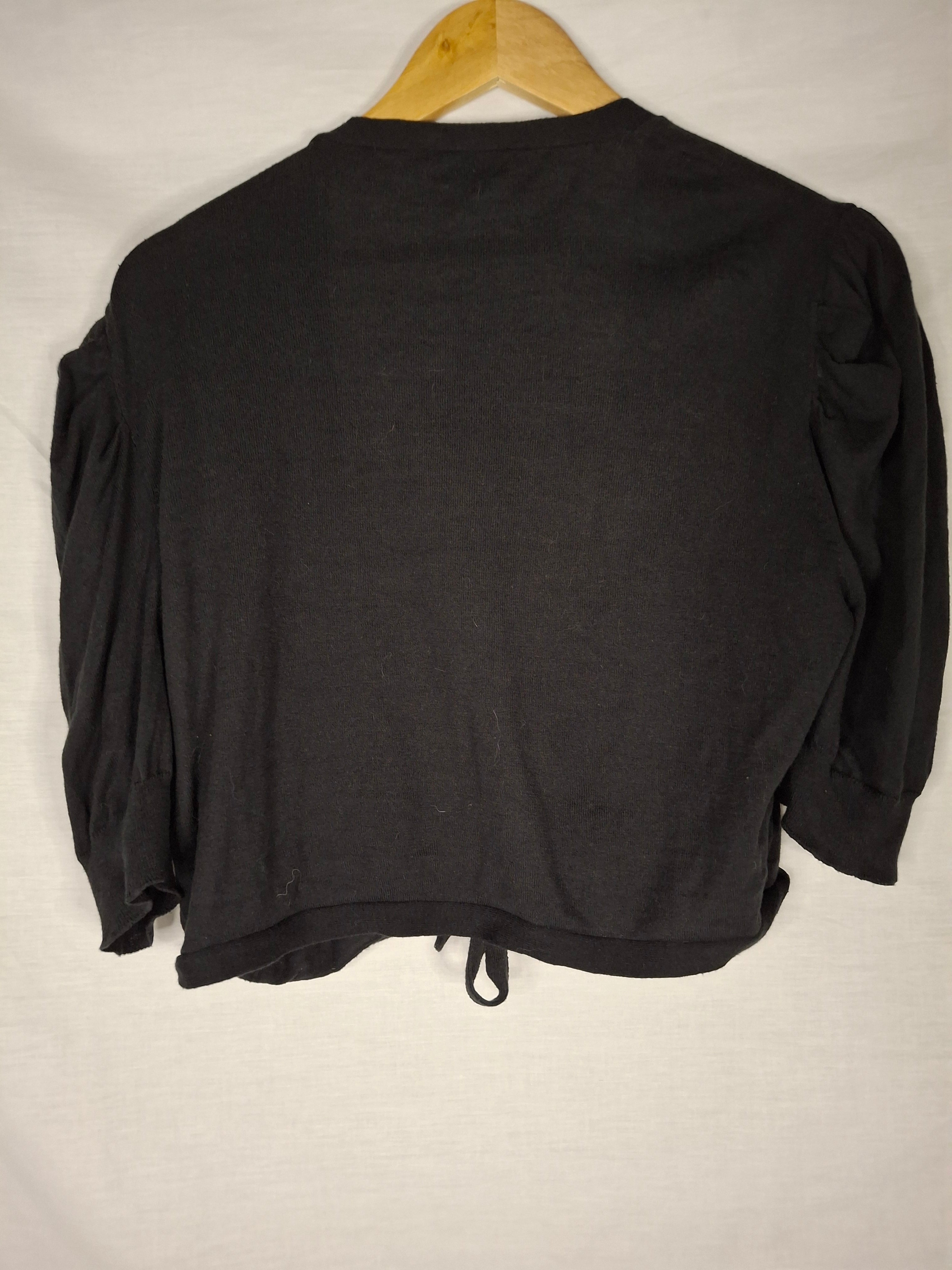 Boléro manches courtes Grain de malice  – Noir  - 42 (XL)