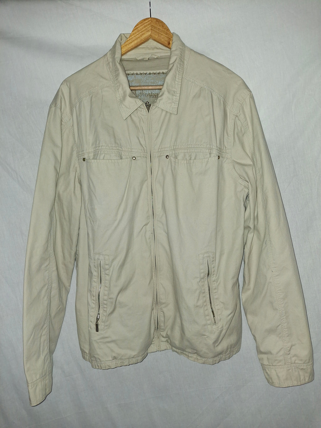 Blouson homme Attitude - beige - XL (42)