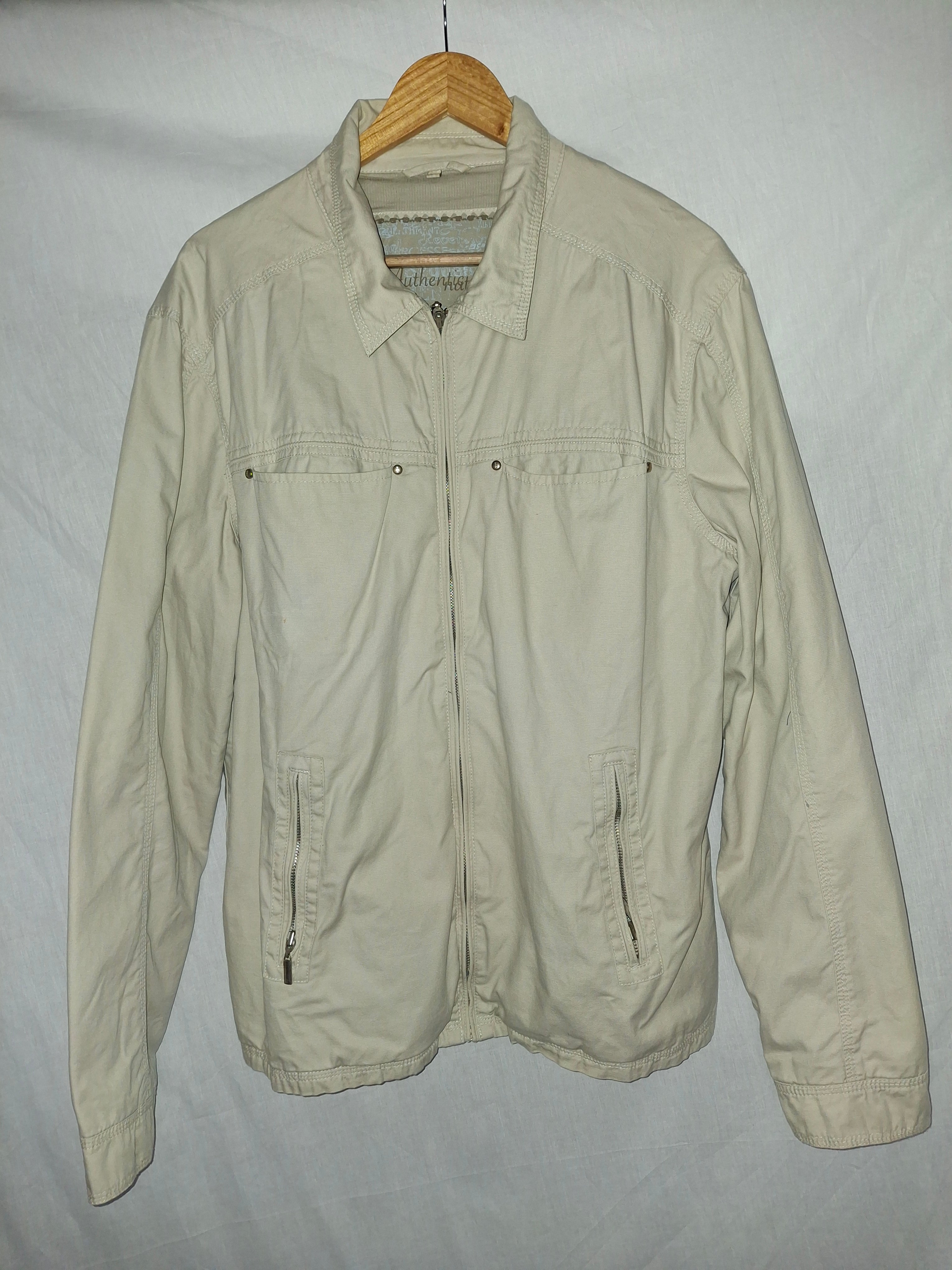 Blouson homme Attitude - beige - XL (42)