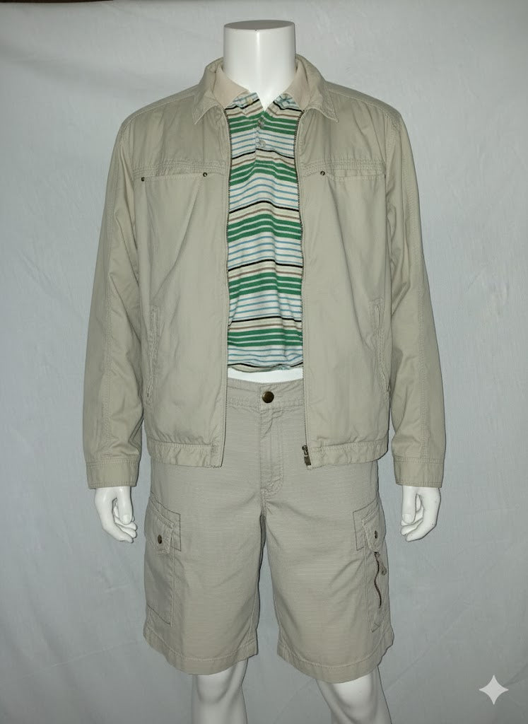 Blouson homme Attitude - beige - XL (42)