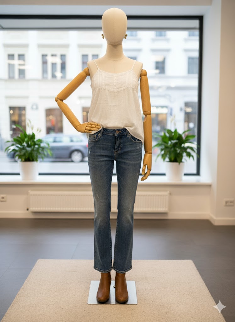 Caraco Pimkie – blanc - Taille : XXL (44)