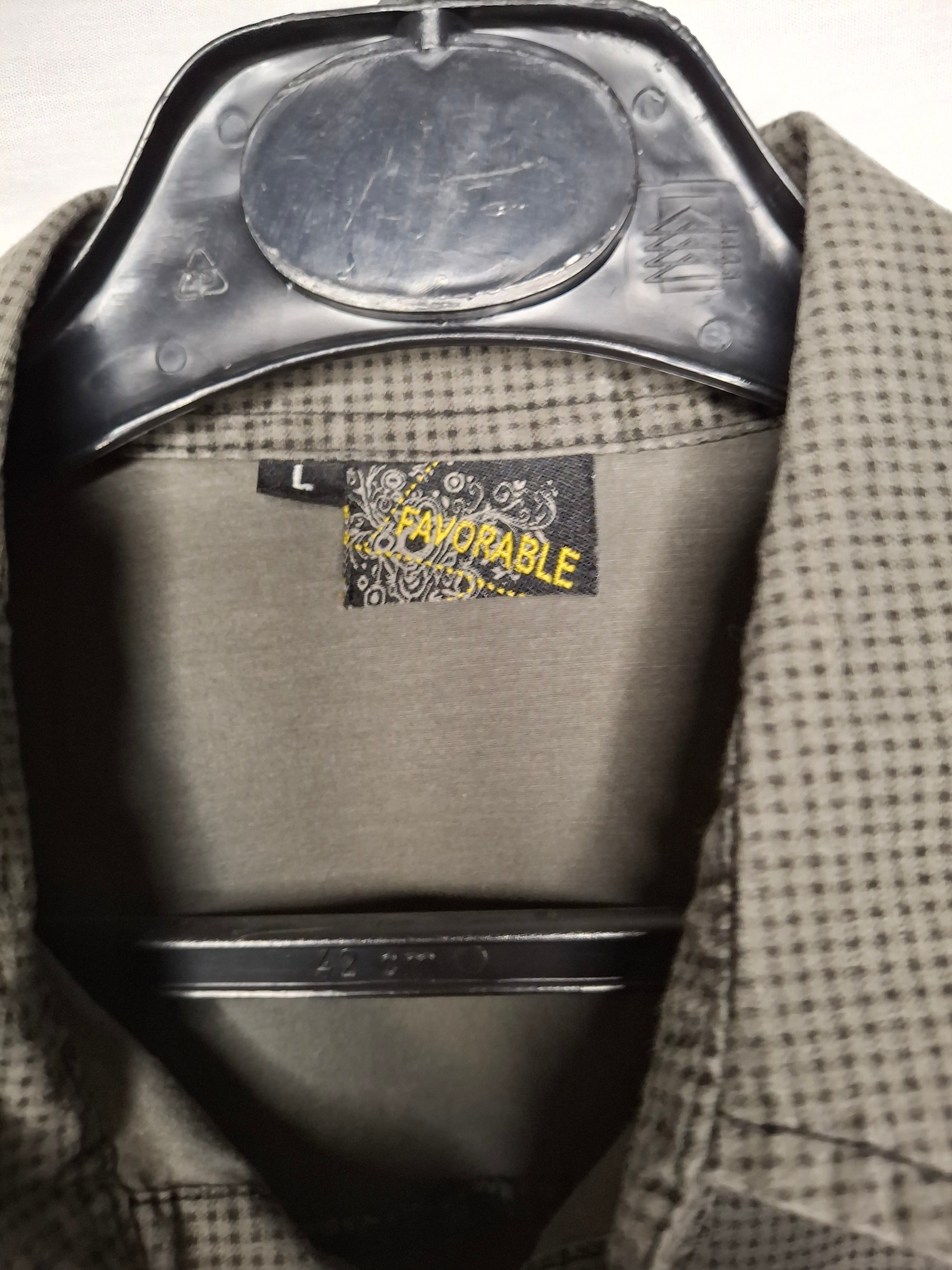 Chemise Homme Favorable - Kaki   - 40 (L)