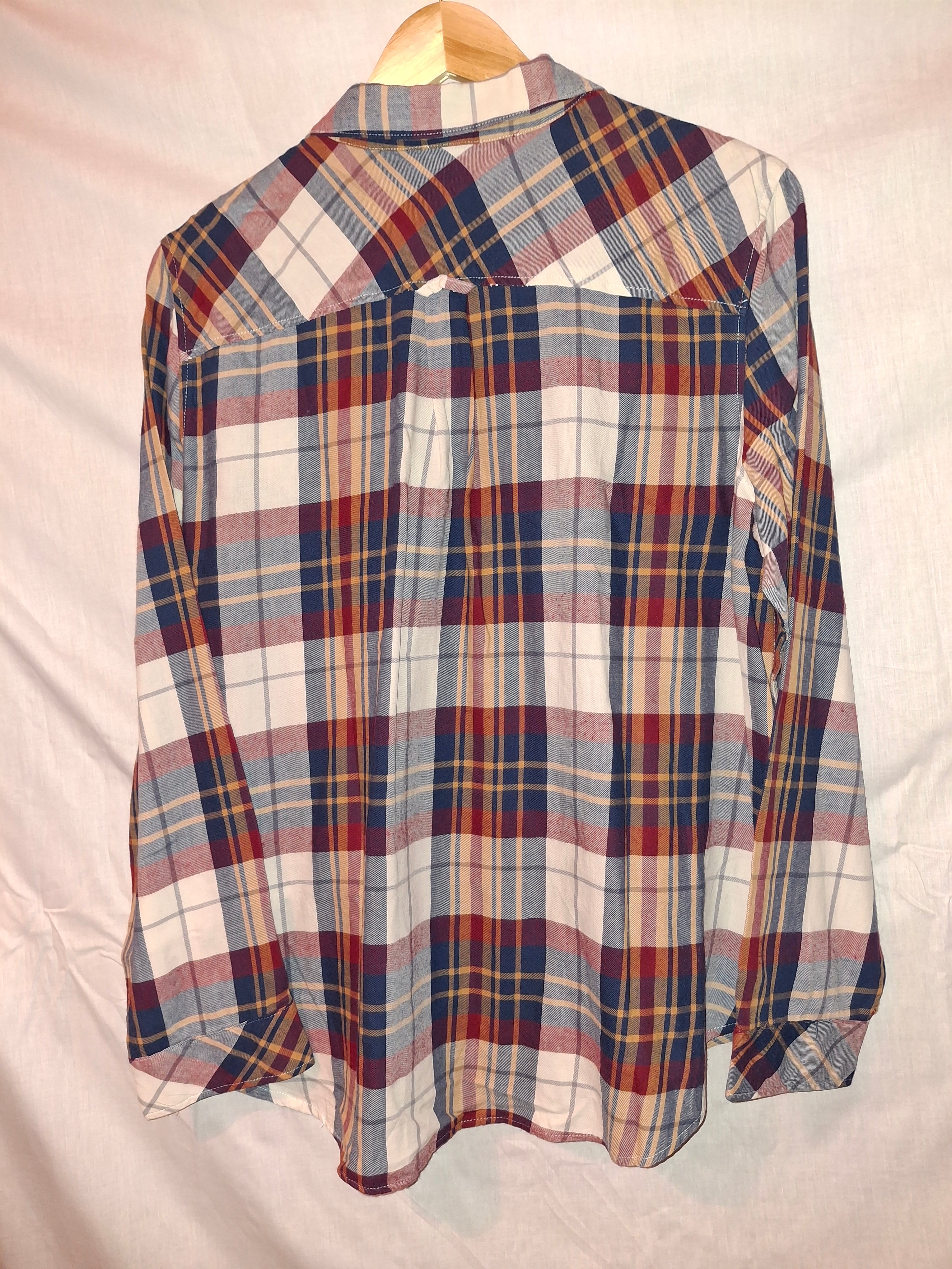 Chemise à carreaux LOGG – dominance bleu et blanc - Taille : XL (42)