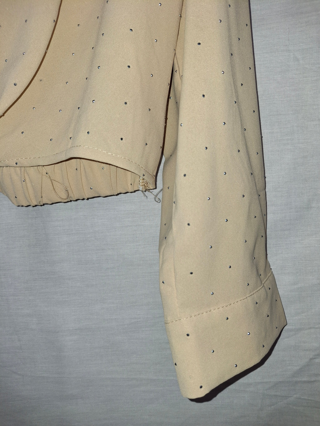 Chemise manches longues Mc Laurene – Caramel pailleté- Taille M (38)