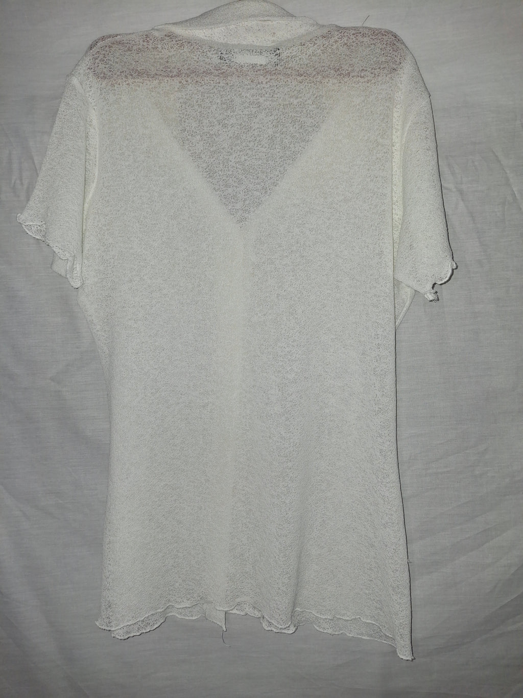 Chemisier manches courtes Plein futur - Blanc - Taille M (38)