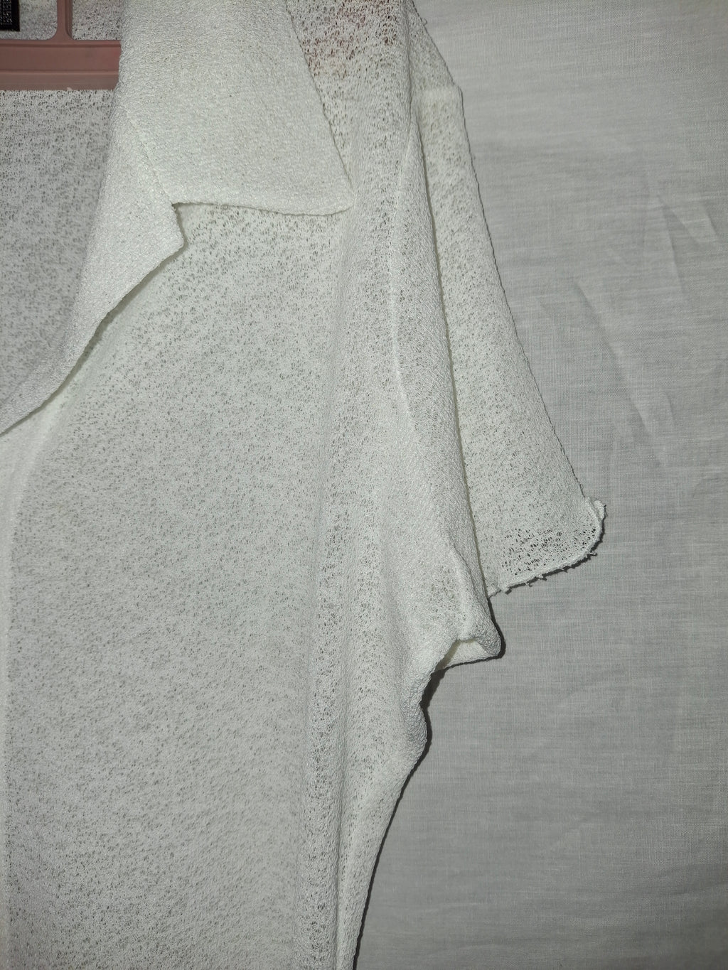 Chemisier manches courtes Plein futur - Blanc - Taille M (38)