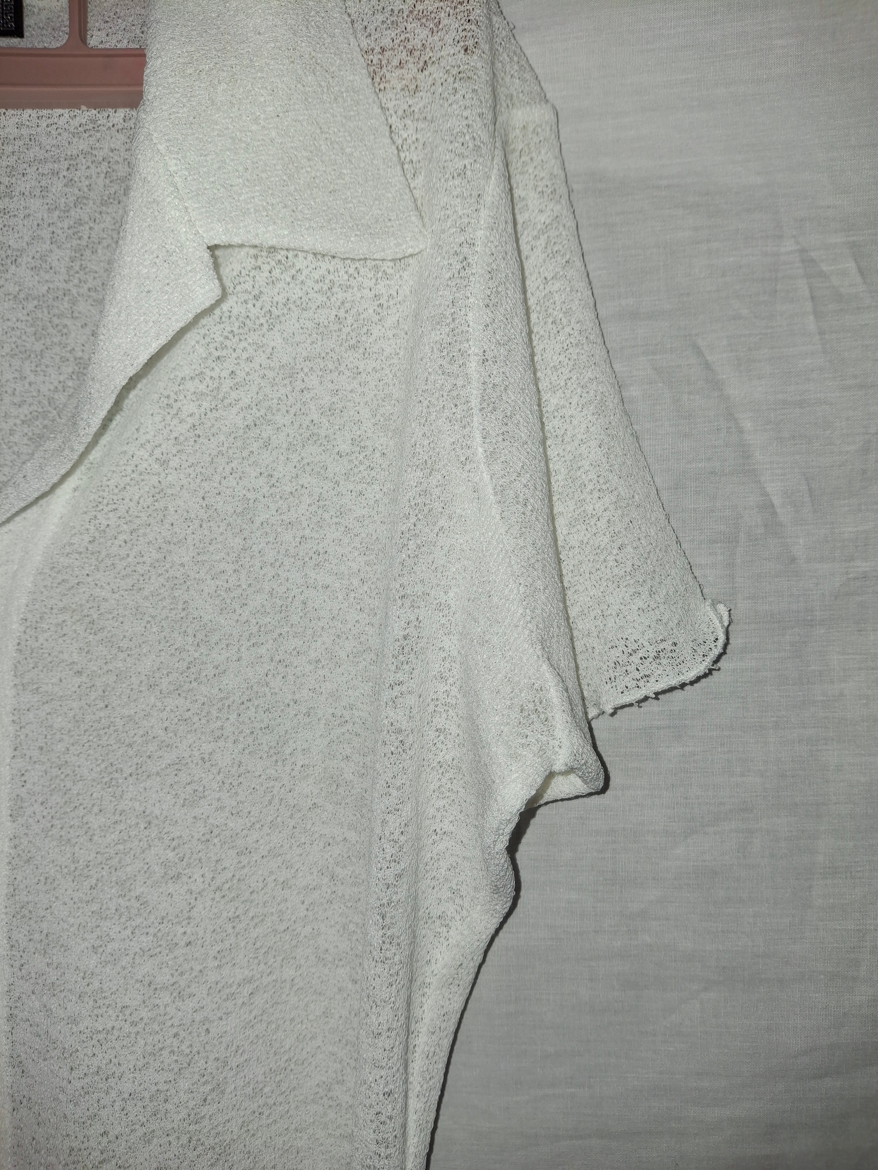 Chemisier manches courtes Plein futur - Blanc - Taille M (38)