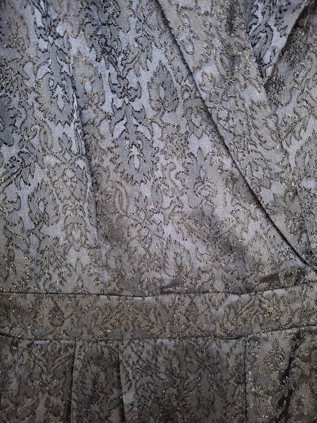 Combinaison-Short Chic Girls On Film – Bleue Jacquard - Taille : XL (42)