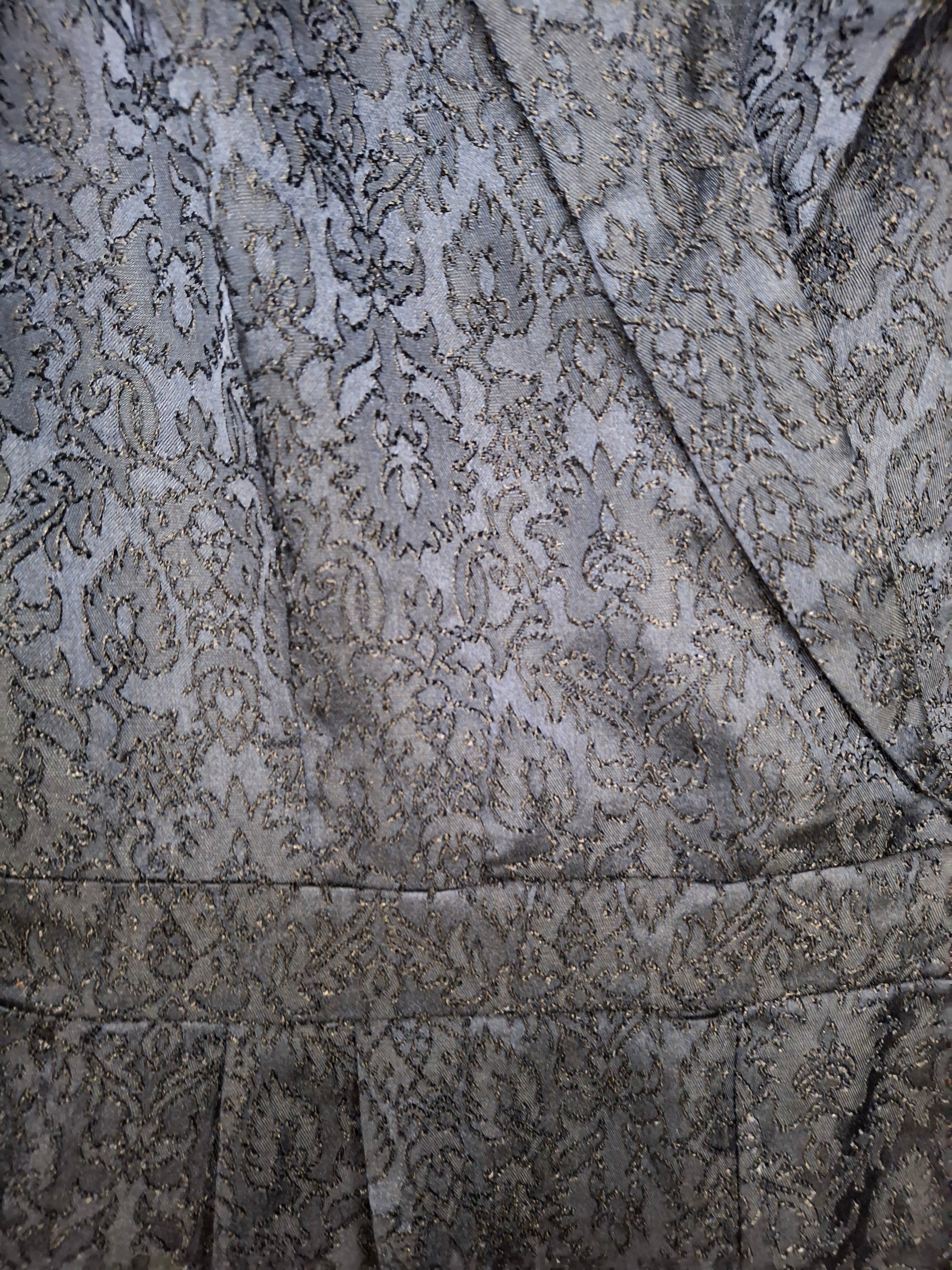 Combinaison-Short Chic Girls On Film – Bleue Jacquard - Taille : XL (42)