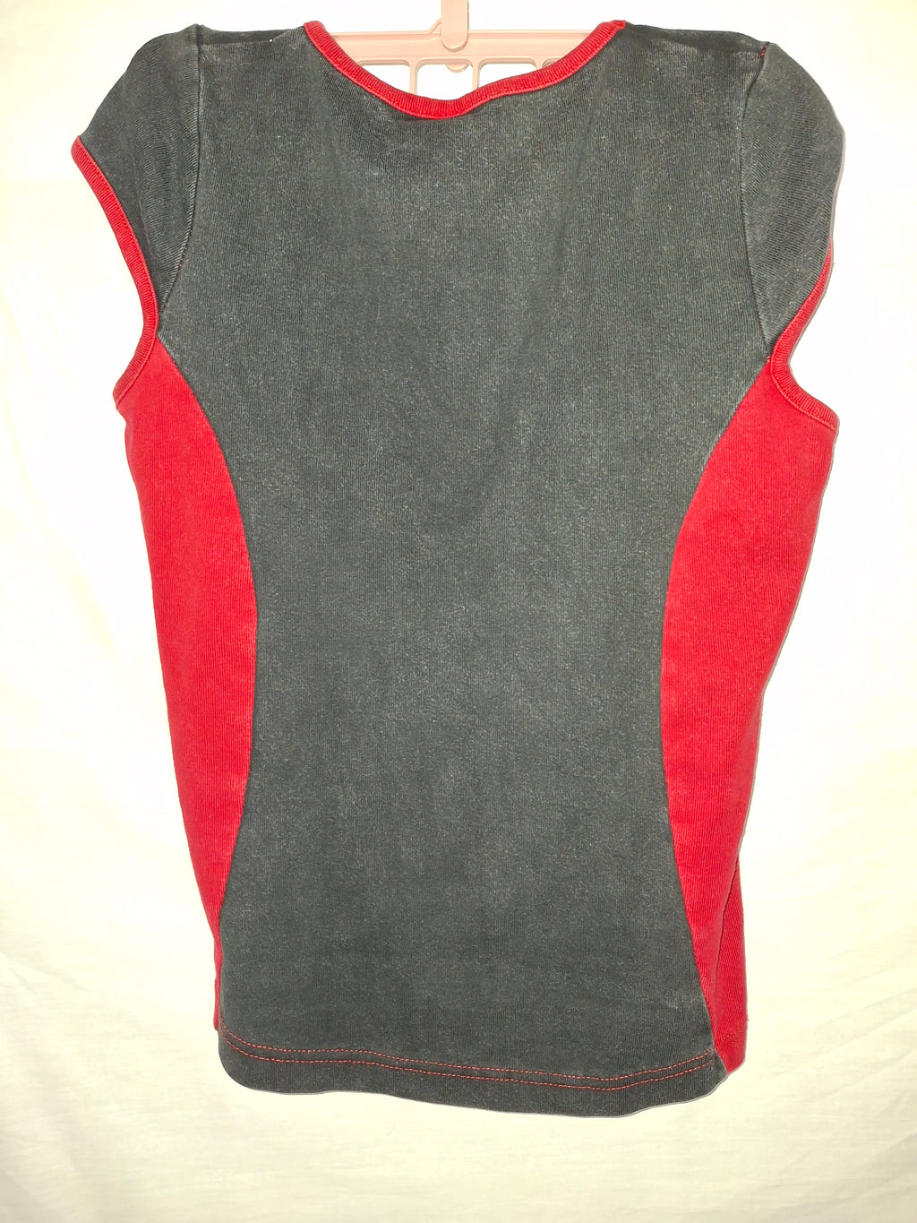 Débardeur Made in Népal – Noir et rouge - Taille  M (38)