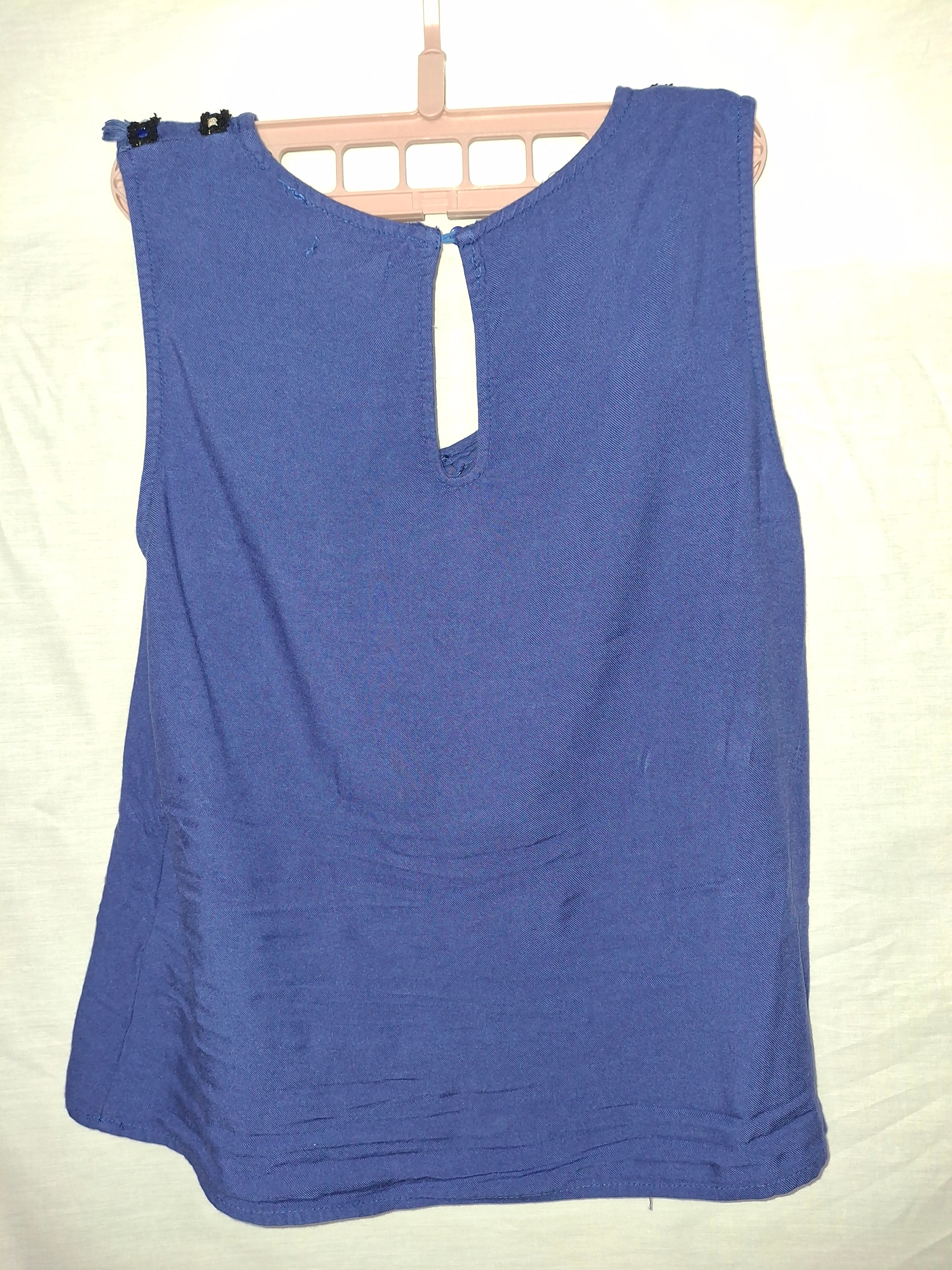 Débardeur Moëwy - Bleu - Taille  M (38)