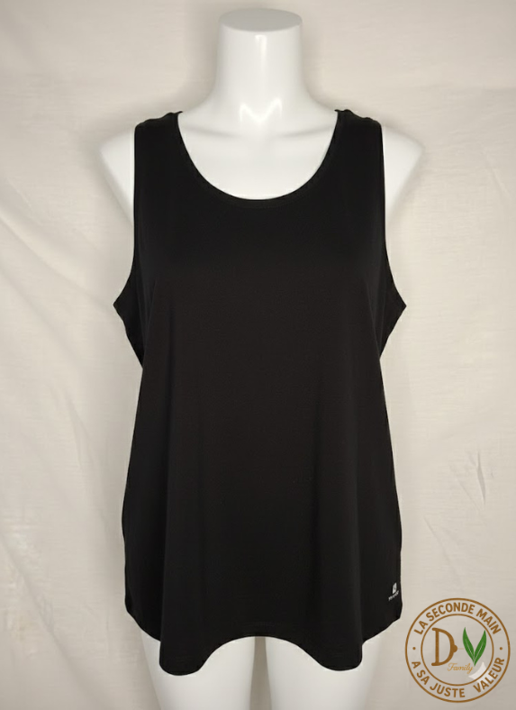 Débardeur de Sport Homme Decathlon Oxylane  - noir - Taille : XXL (44)