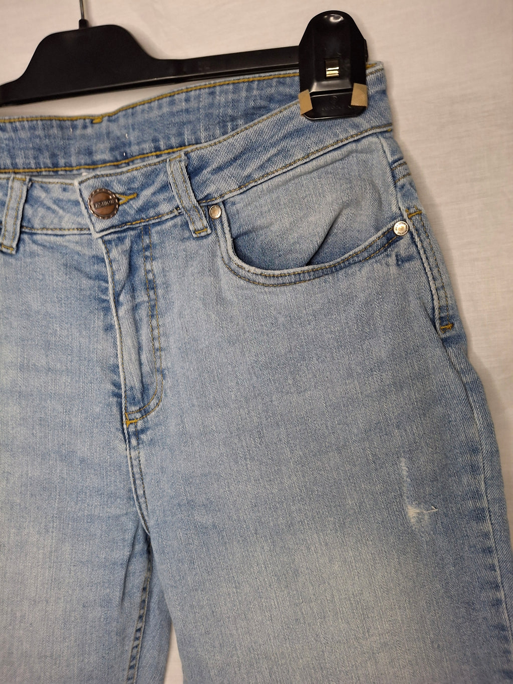 Jean DENIM 1982  - Bleu Clair Délavé - Taille : L (40)