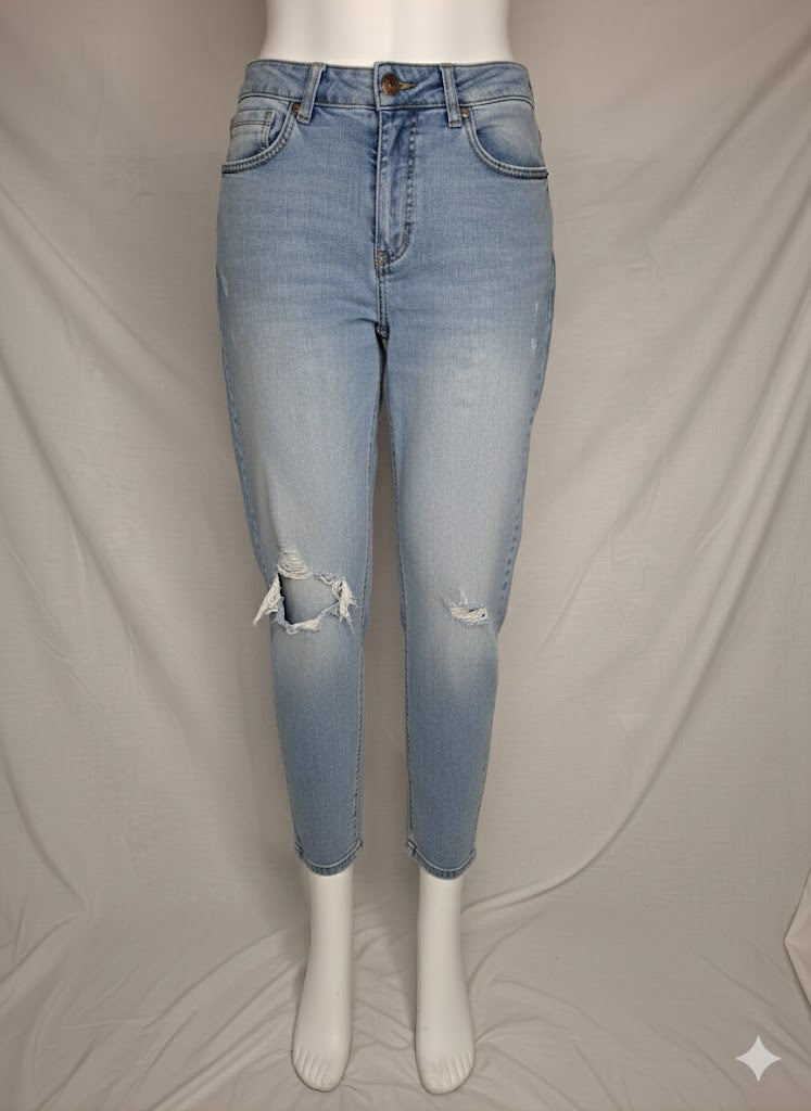 Jean DENIM 1982  - Bleu Clair Délavé - Taille : L (40)