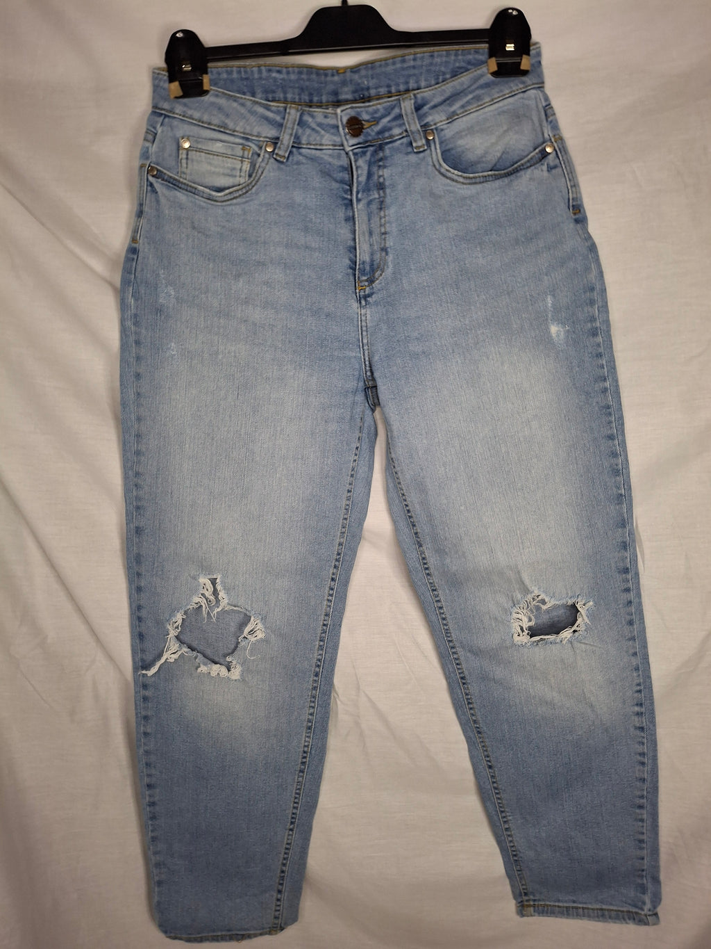 Jean DENIM 1982  - Bleu Clair Délavé - Taille : L (40)