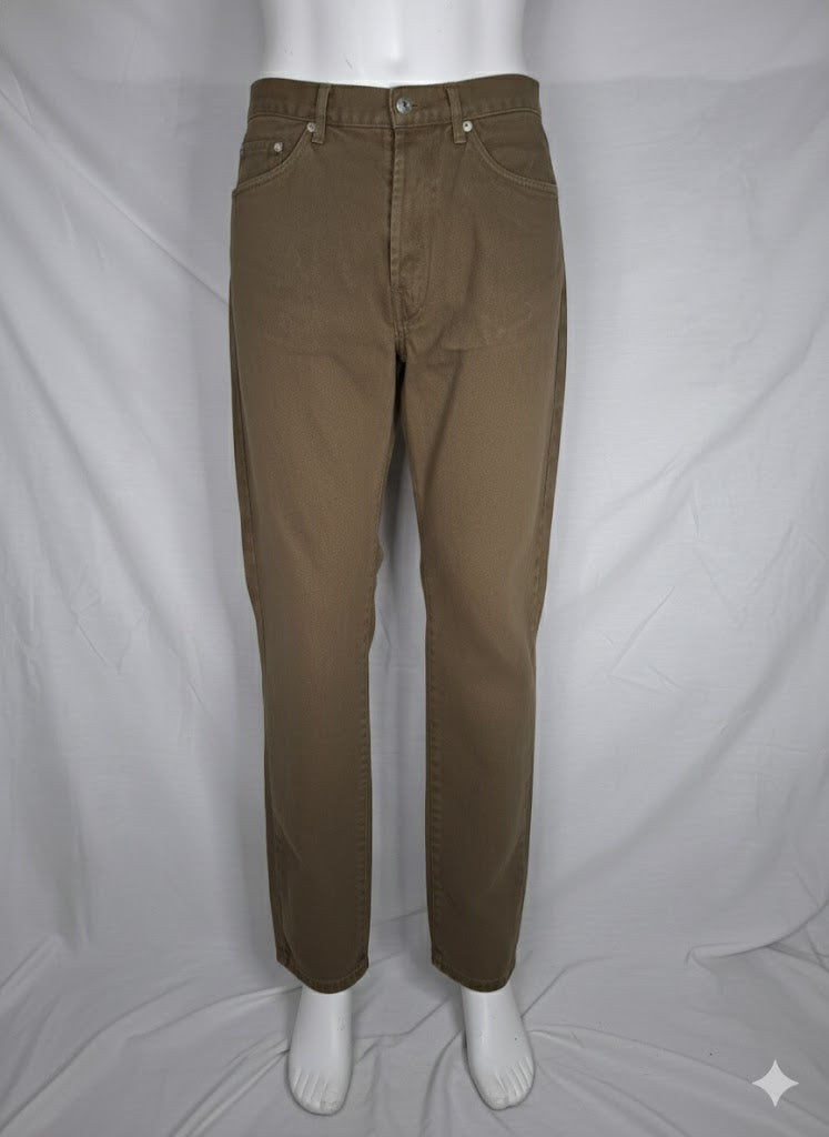 Jean Homme CELIO Coupe Regular  - Marron - Taille : L (40)