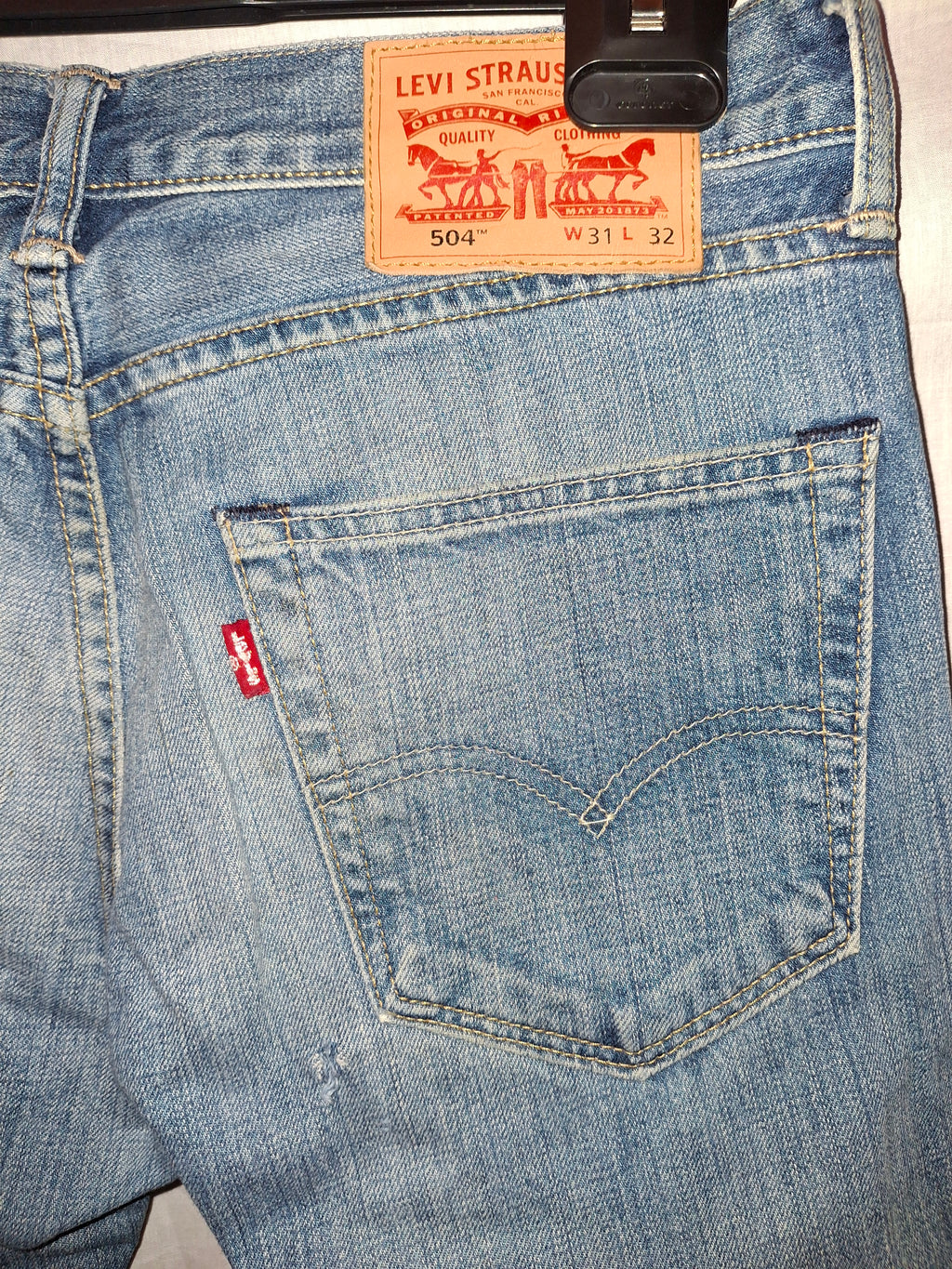 Jean Levi’s 504 – Bleu - W31 L32 (convient pour un 40)