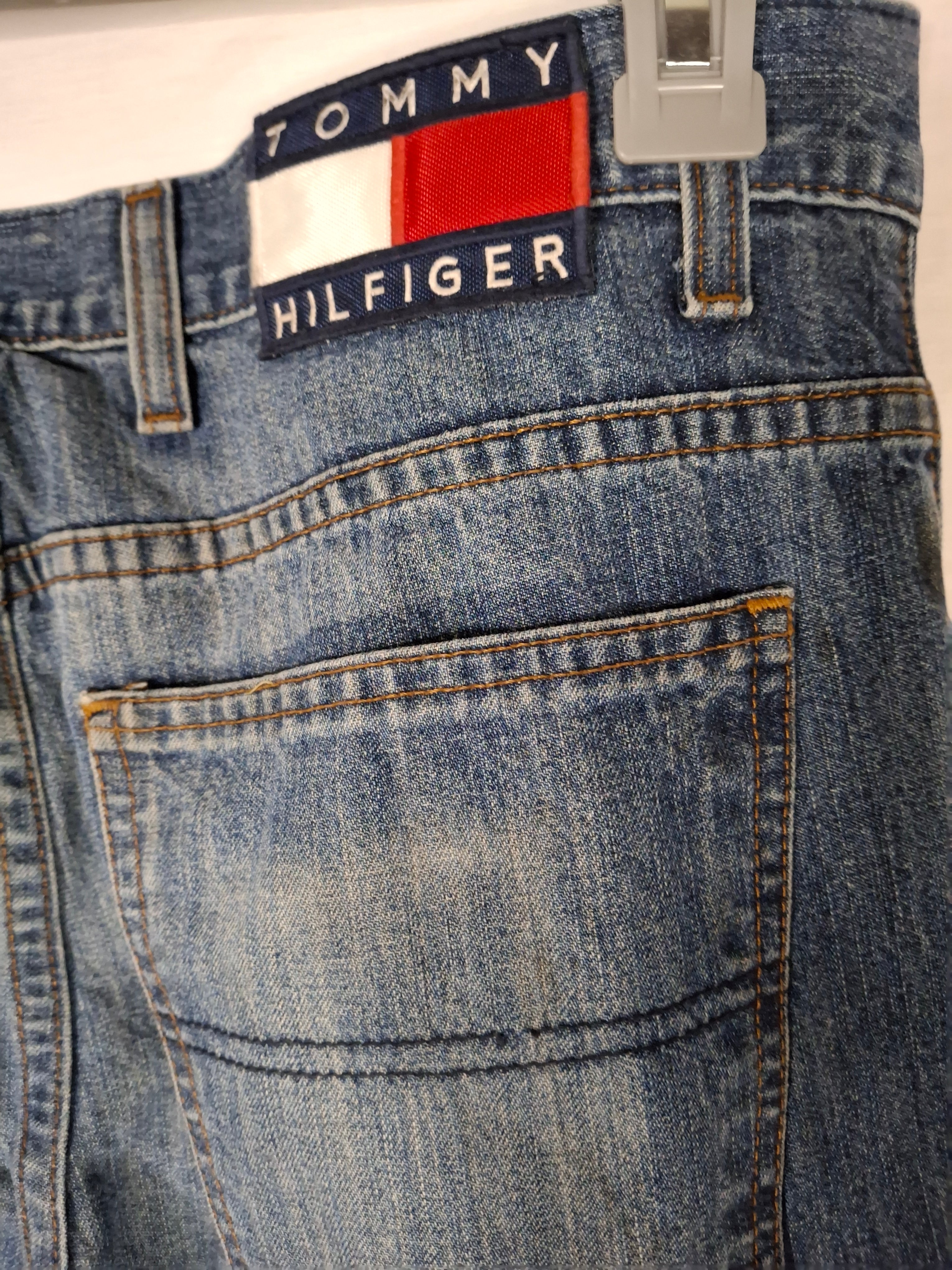Jean Tommy Hilfiger VINTAGE 2000s - Coupe Freedom Fit ( Made in Mexico) - bleu - Taille : W32 L34 -Pièce vintage unique  XL (42)