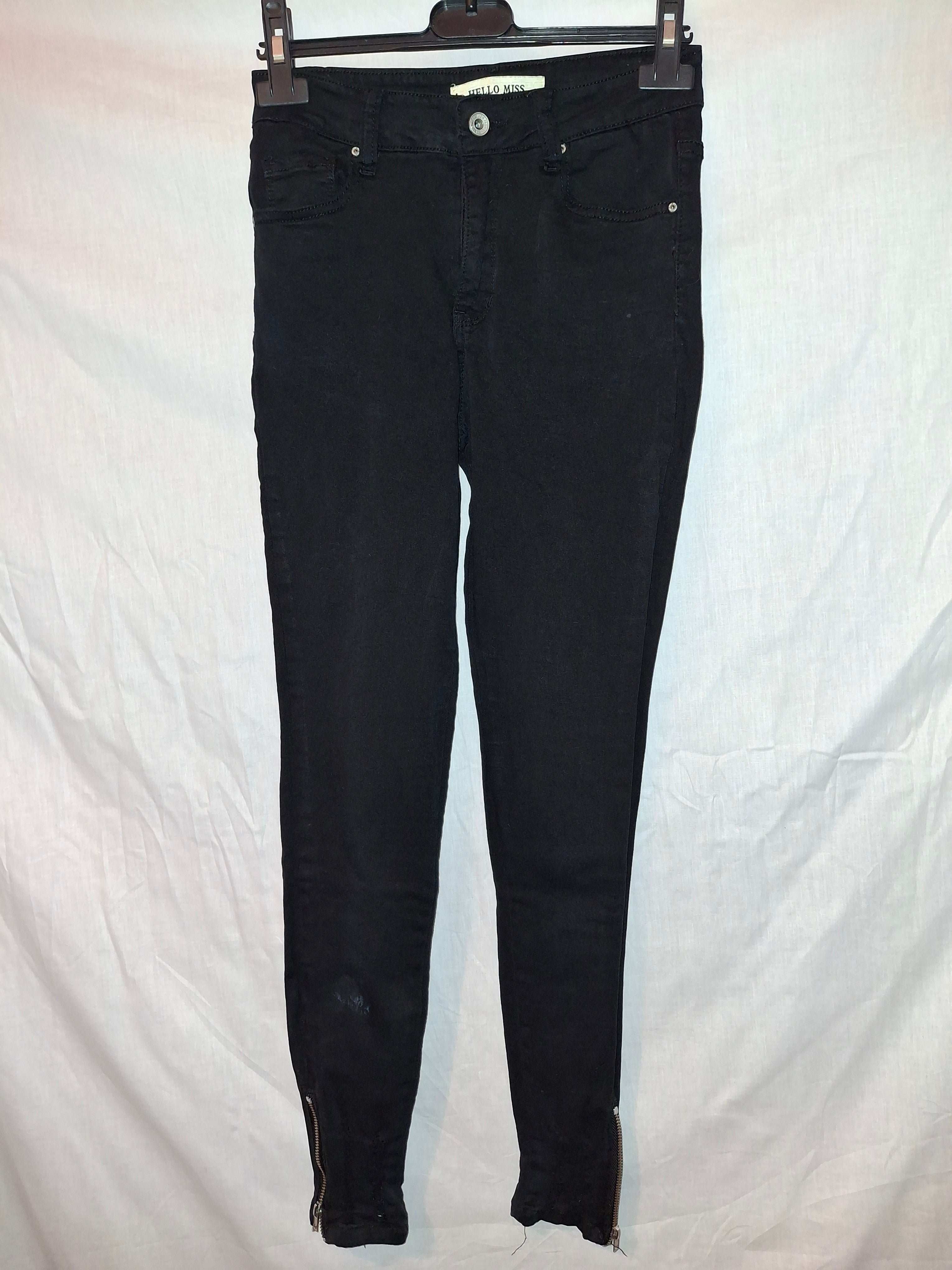 Pantalon femme Hello miss - noir - Taille : S (36)