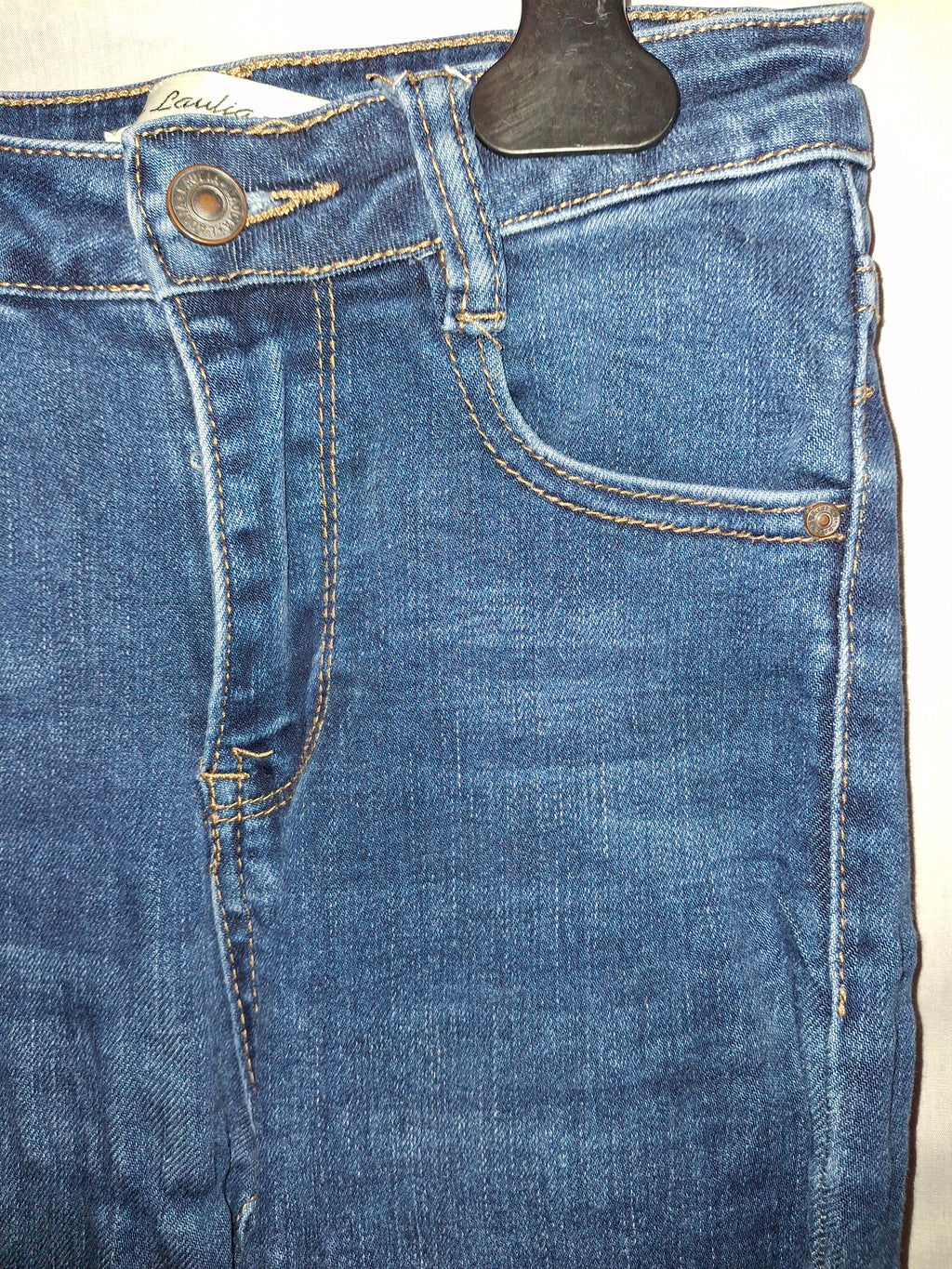 Jean femme Laulia - bleu - Taille : XS (34)