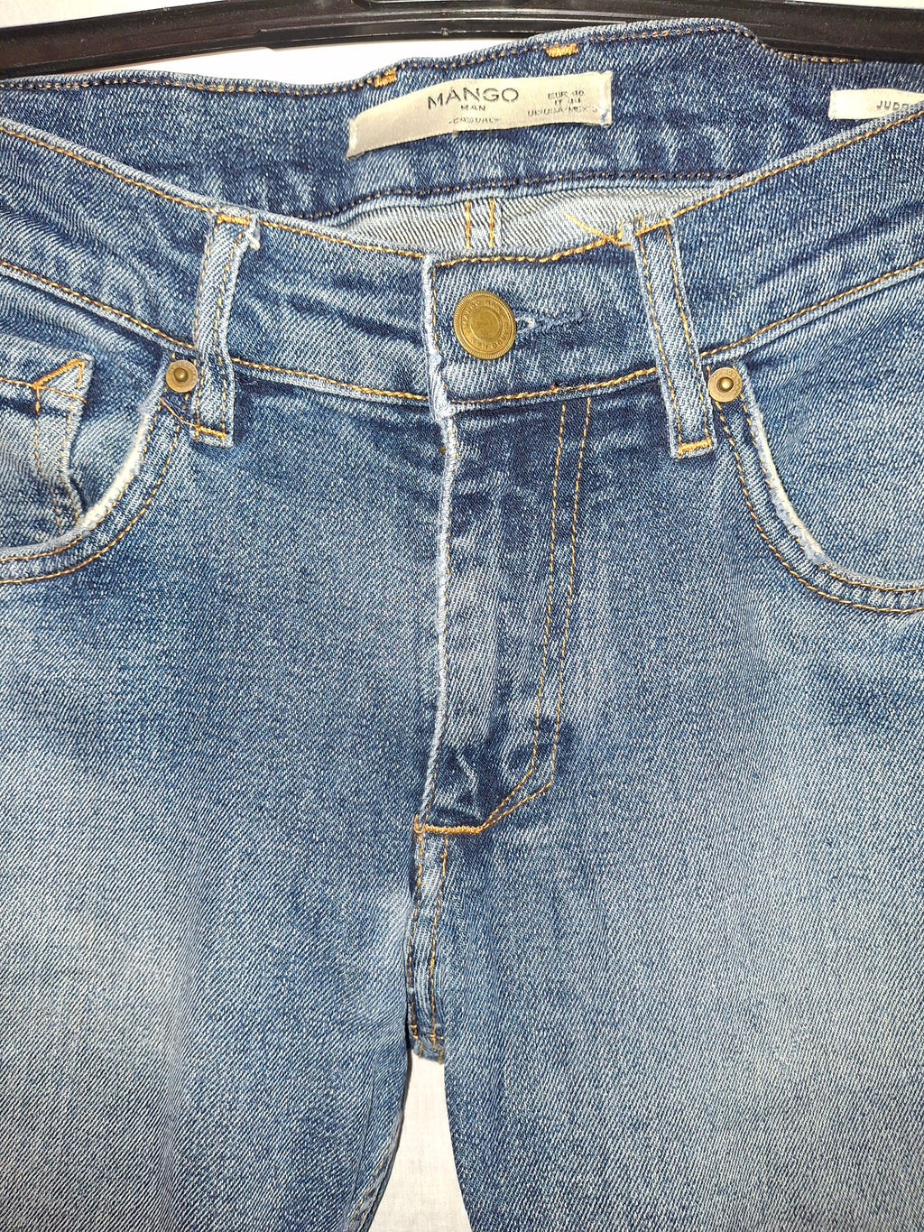 Jean homme Mango man - bleu - Taille : L (40)