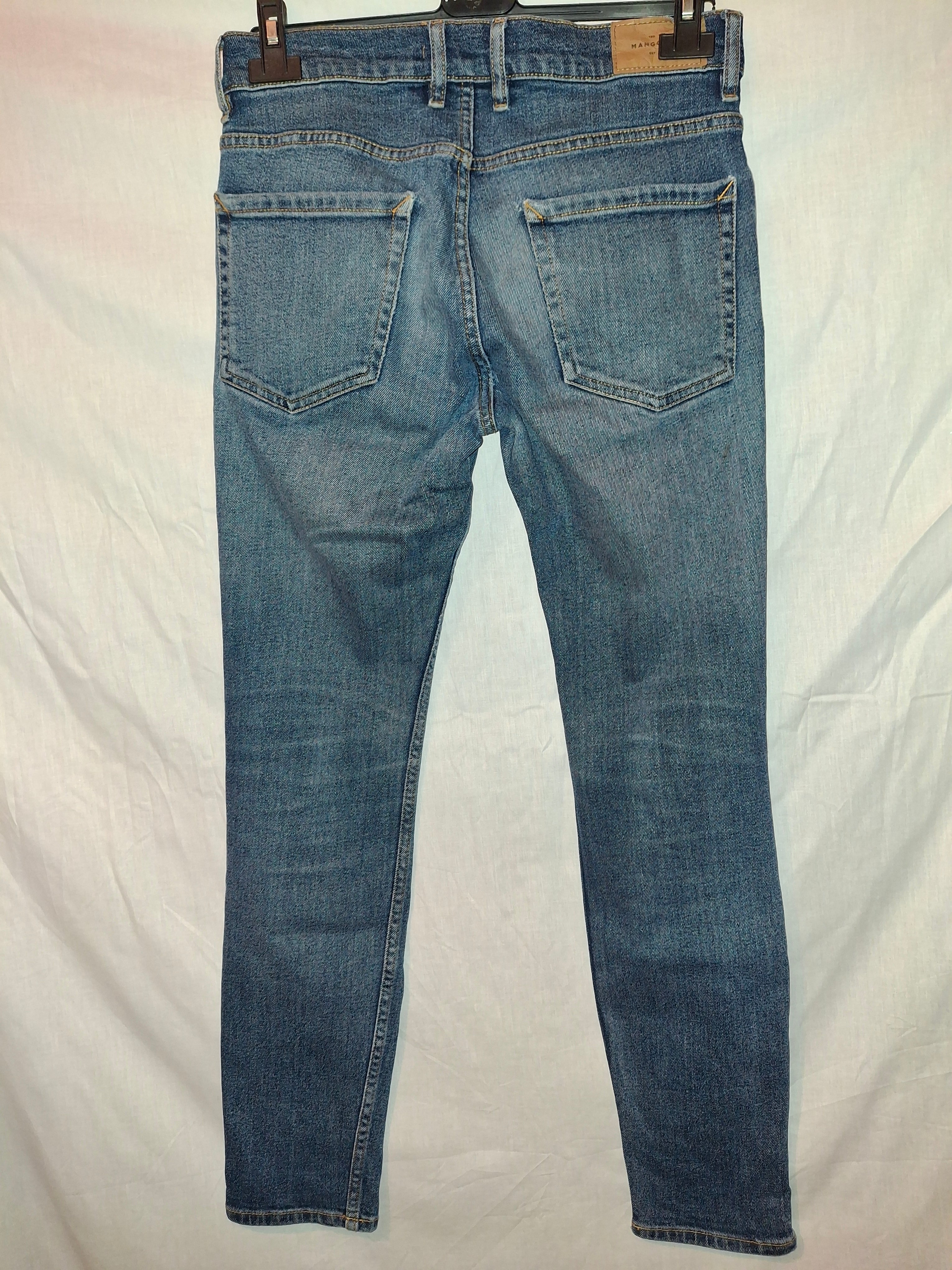 Jean homme Mango man - bleu - Taille : L (40)