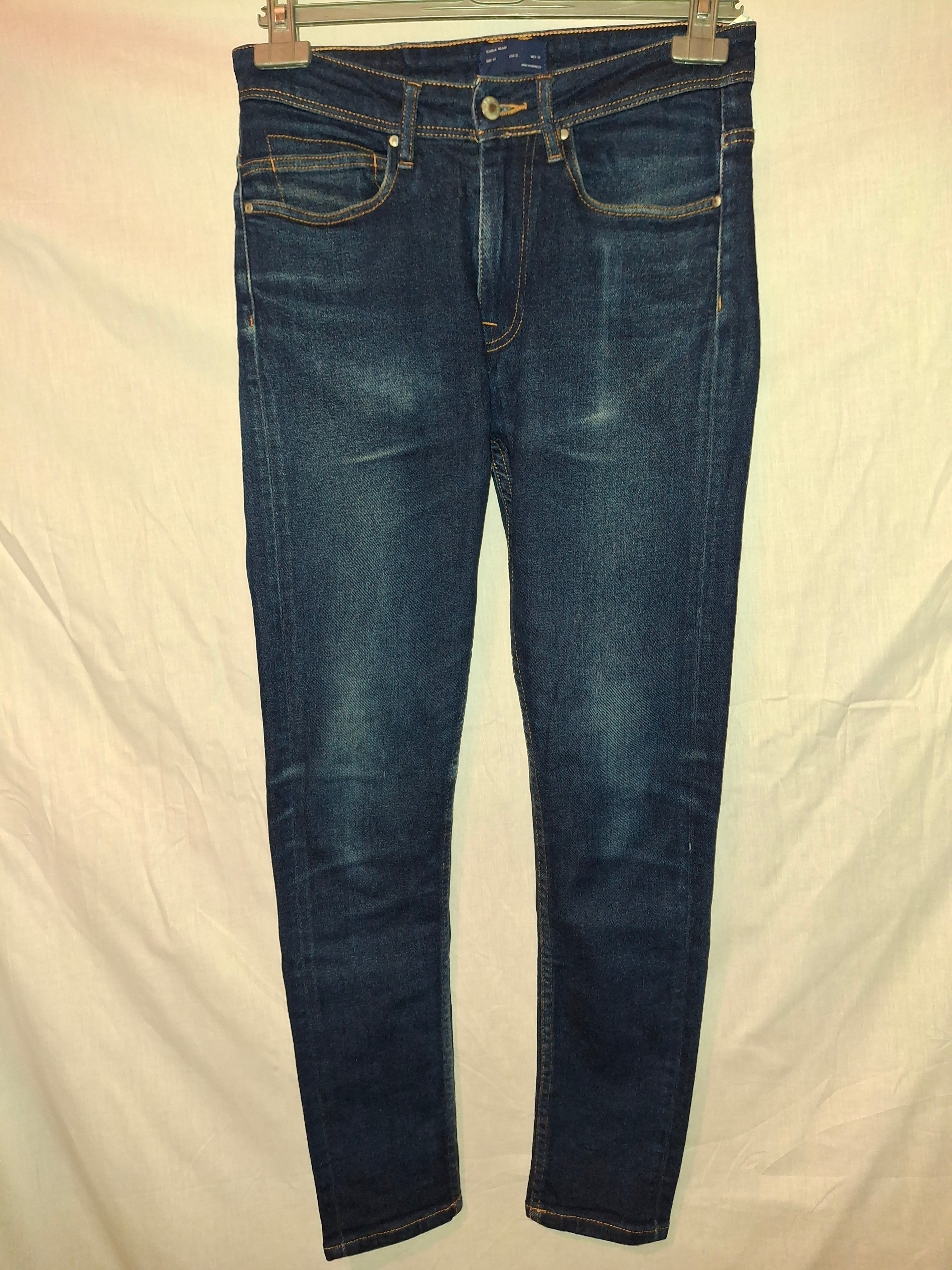 Jean homme Zara man - bleu - Taille : L (40)