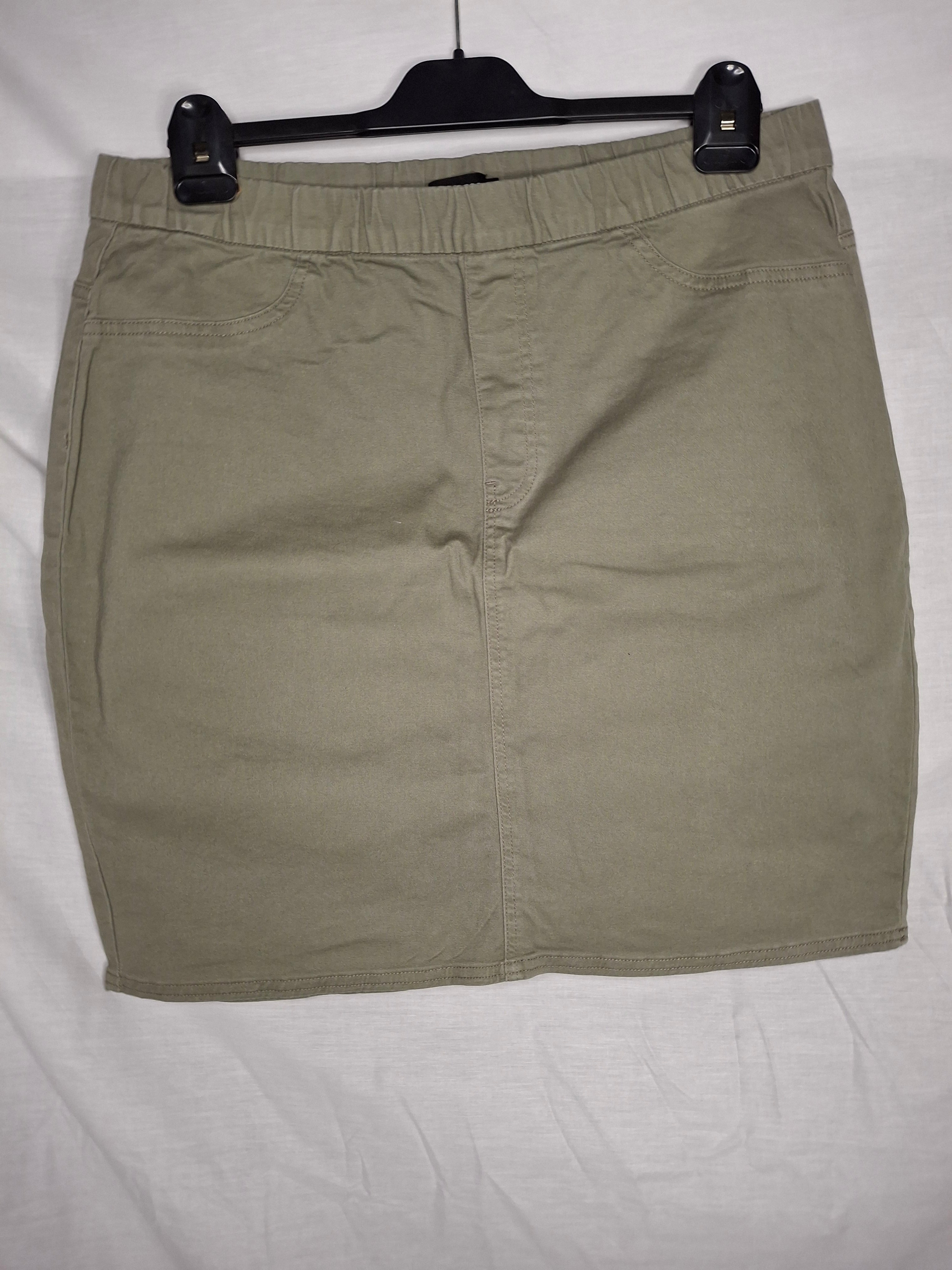 Jupe Courte INEXTENSO - Couleur Taupe Basic - Taille : XXXXL (48)