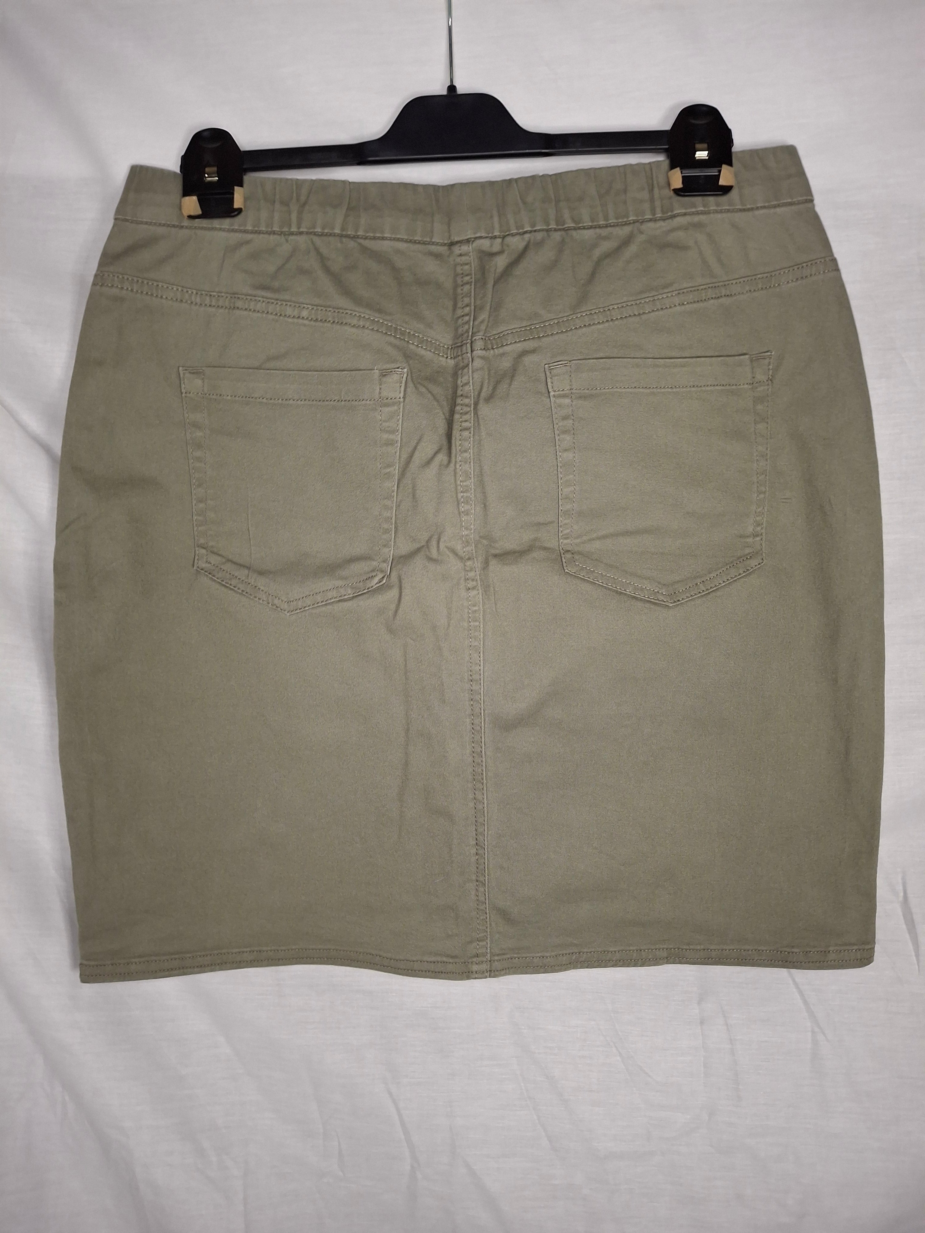 Jupe Courte INEXTENSO - Couleur Taupe Basic - Taille : XXXXL (48)