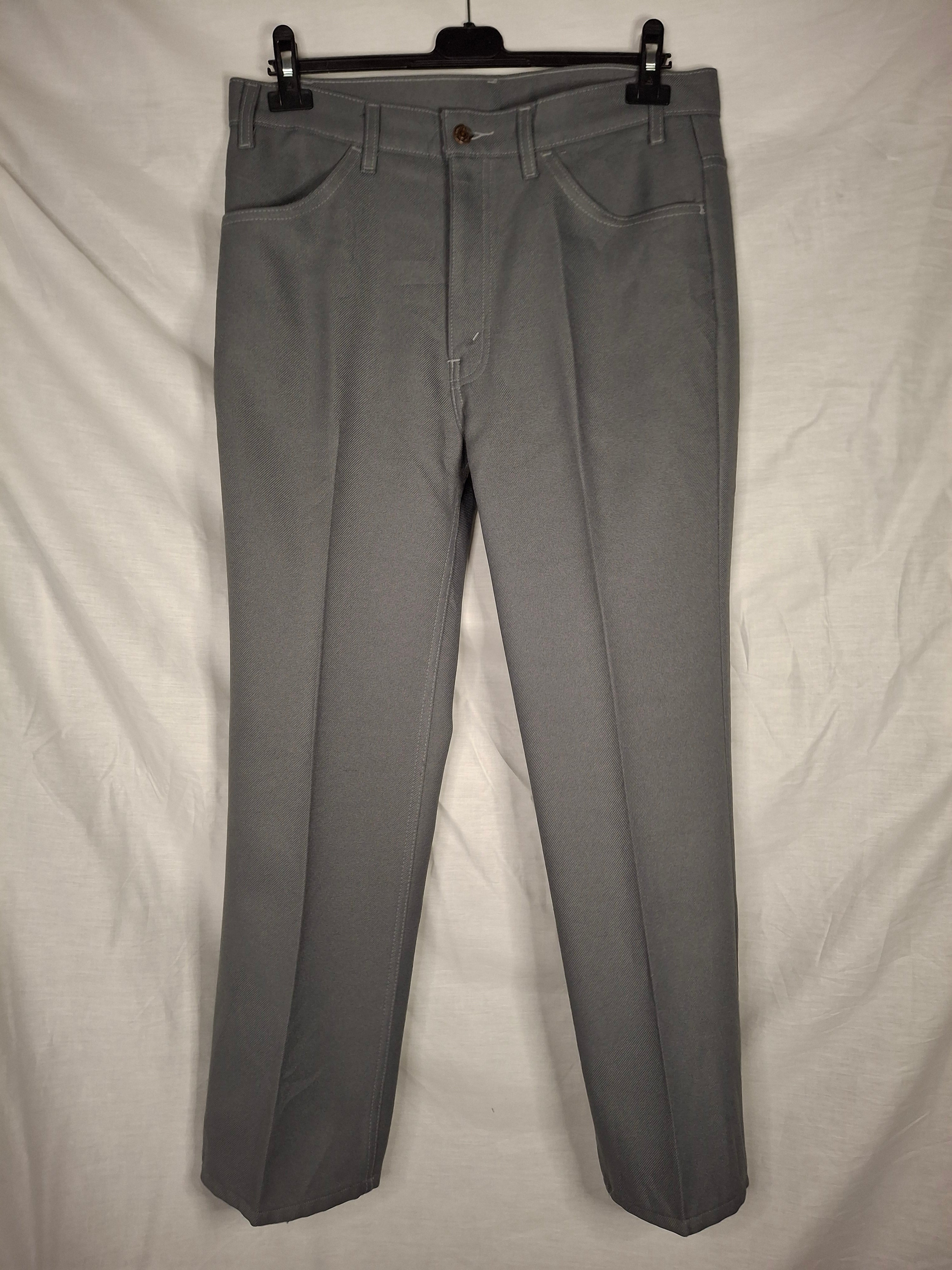 Pantalon Levi's 478 Boot Cut VINTAGE Y2K  ( Made in Guatelama) - gris - Taille : W35 L30 - XLL (44) Pièce vintage unique