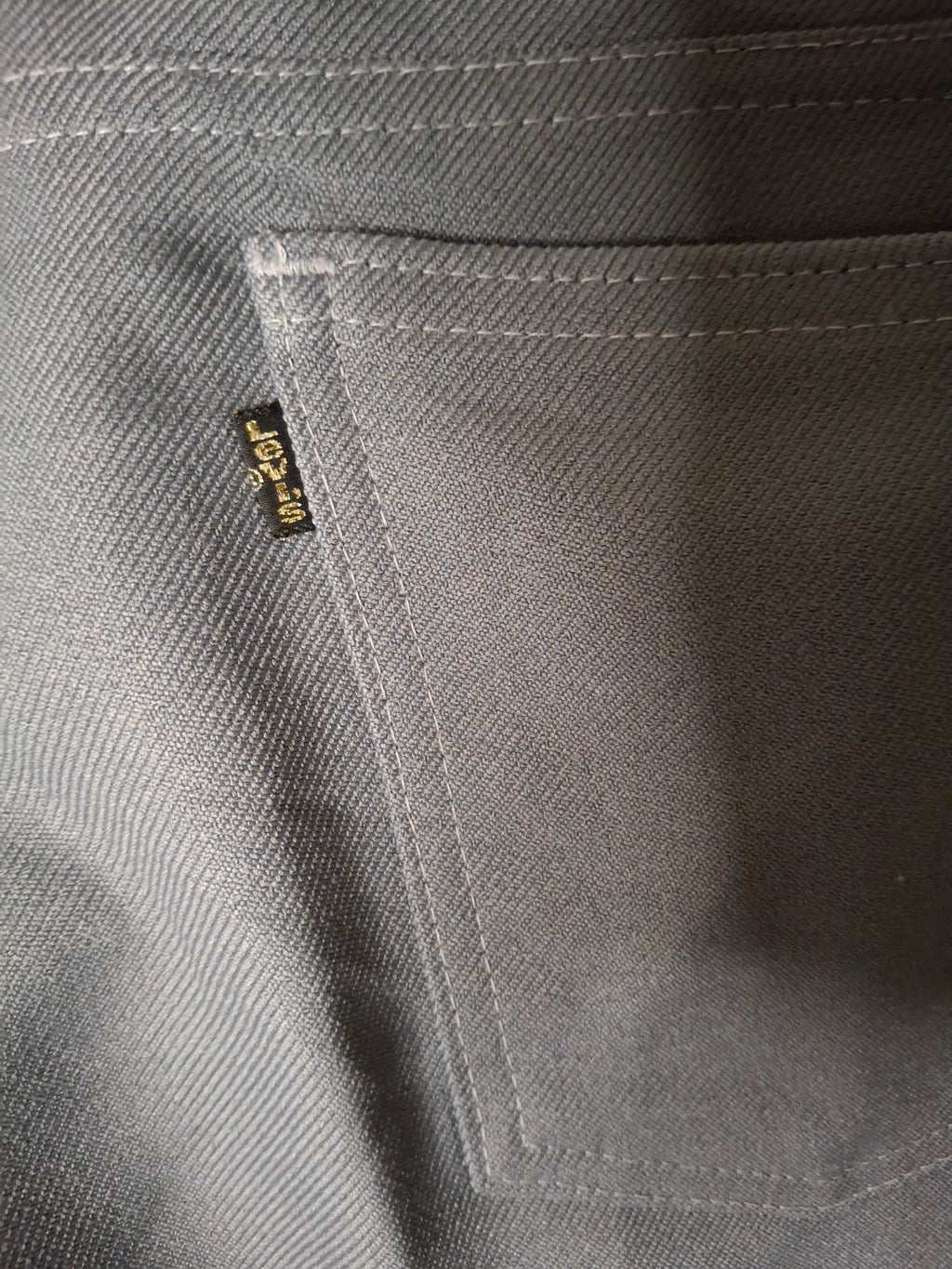 Pantalon Levi's 478 Boot Cut VINTAGE Y2K  ( Made in Guatelama) - gris - Taille : W35 L30 - XLL (44) Pièce vintage unique