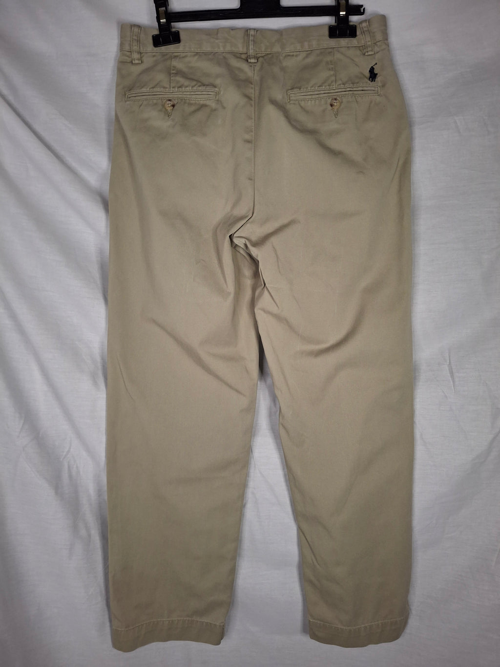 Pantalon Polo Ralph Lauren Classique - Modèle Preston (Droit) – beige sable - Taille : W30 L30  - L (40)