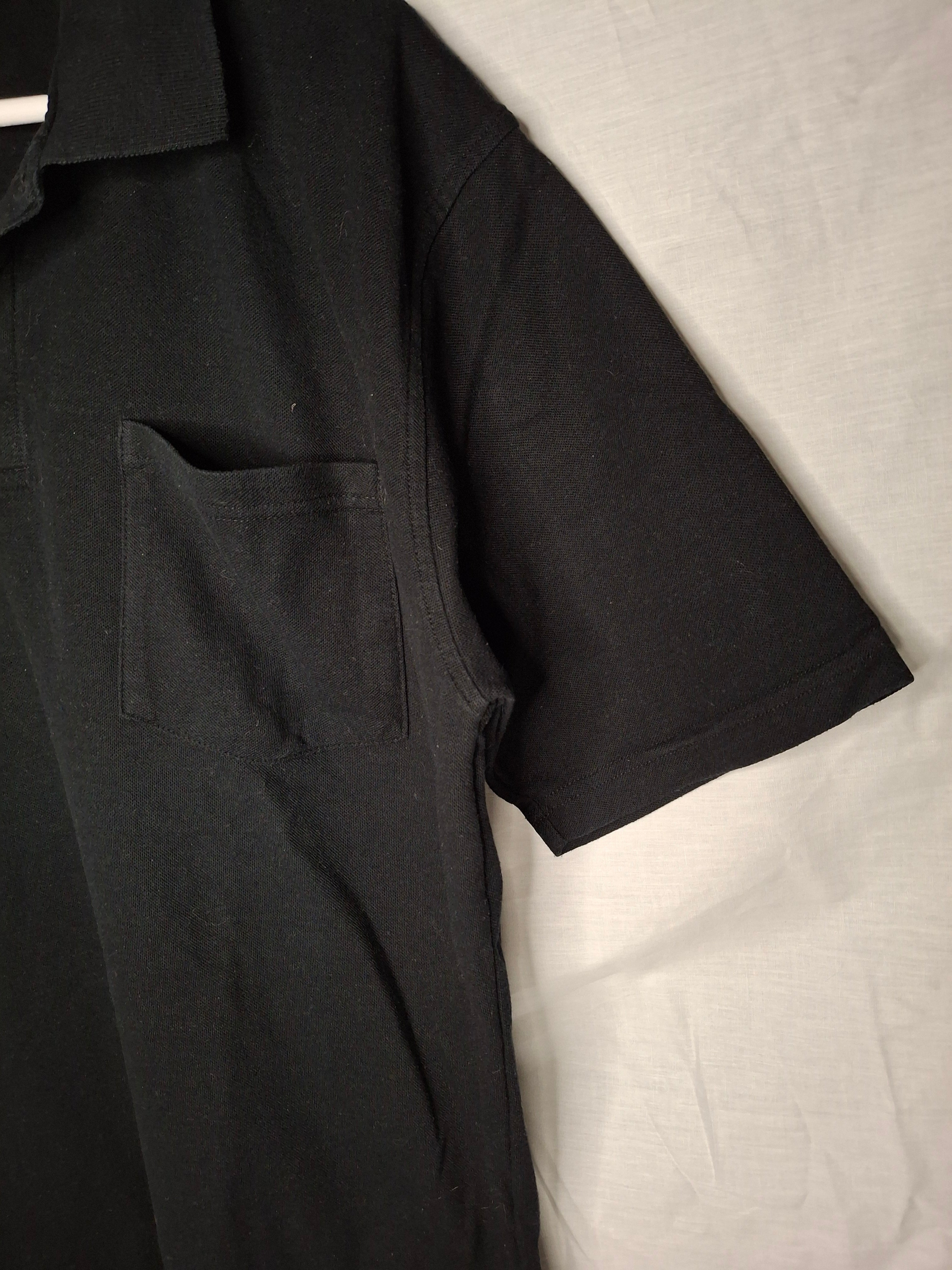 Polo Noir "NATURAL" - noir - Taille : M (38)