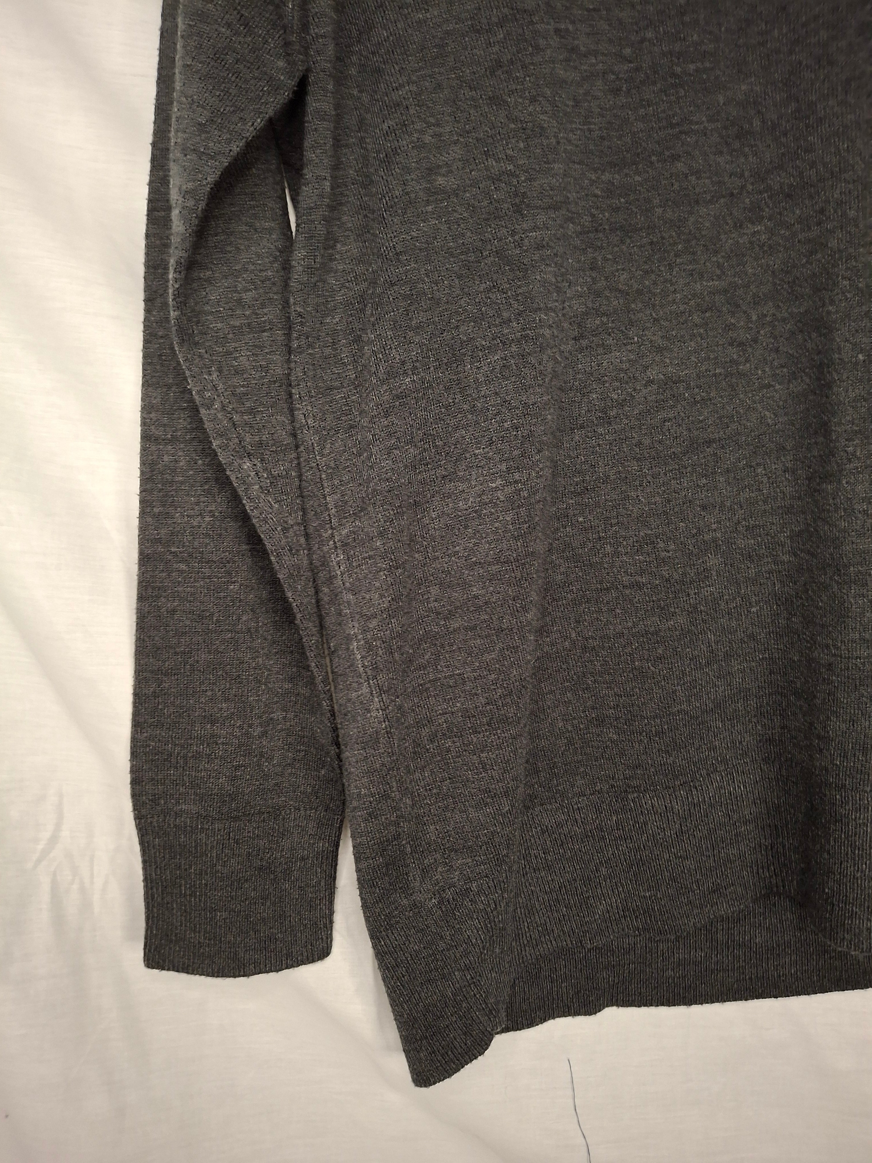 Pull Homme Jimmy Taverniti - Gris Anthracite  - Taille : XL (42)