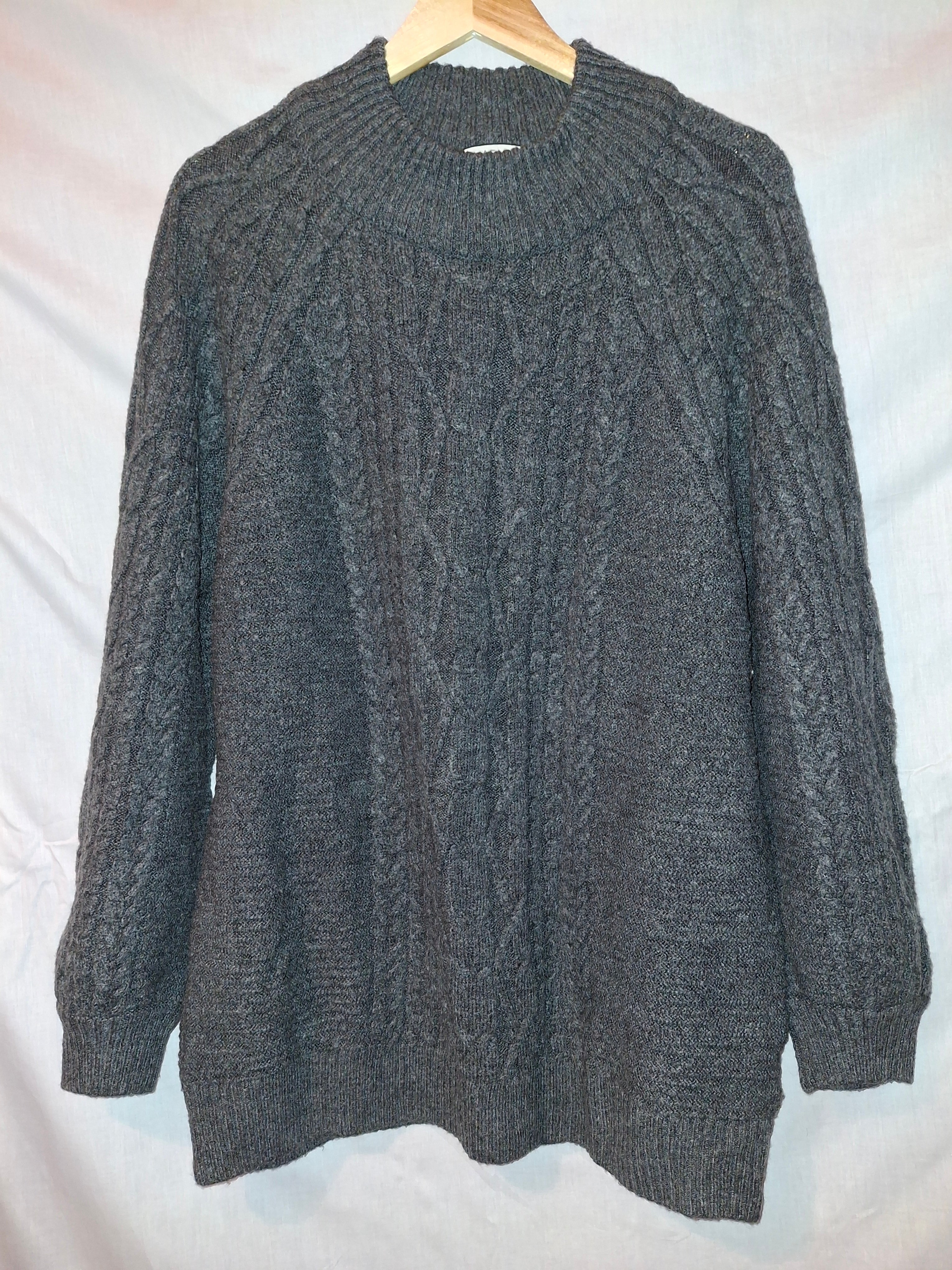 Pull en laine Naf naf – gris - Taille : L (40)