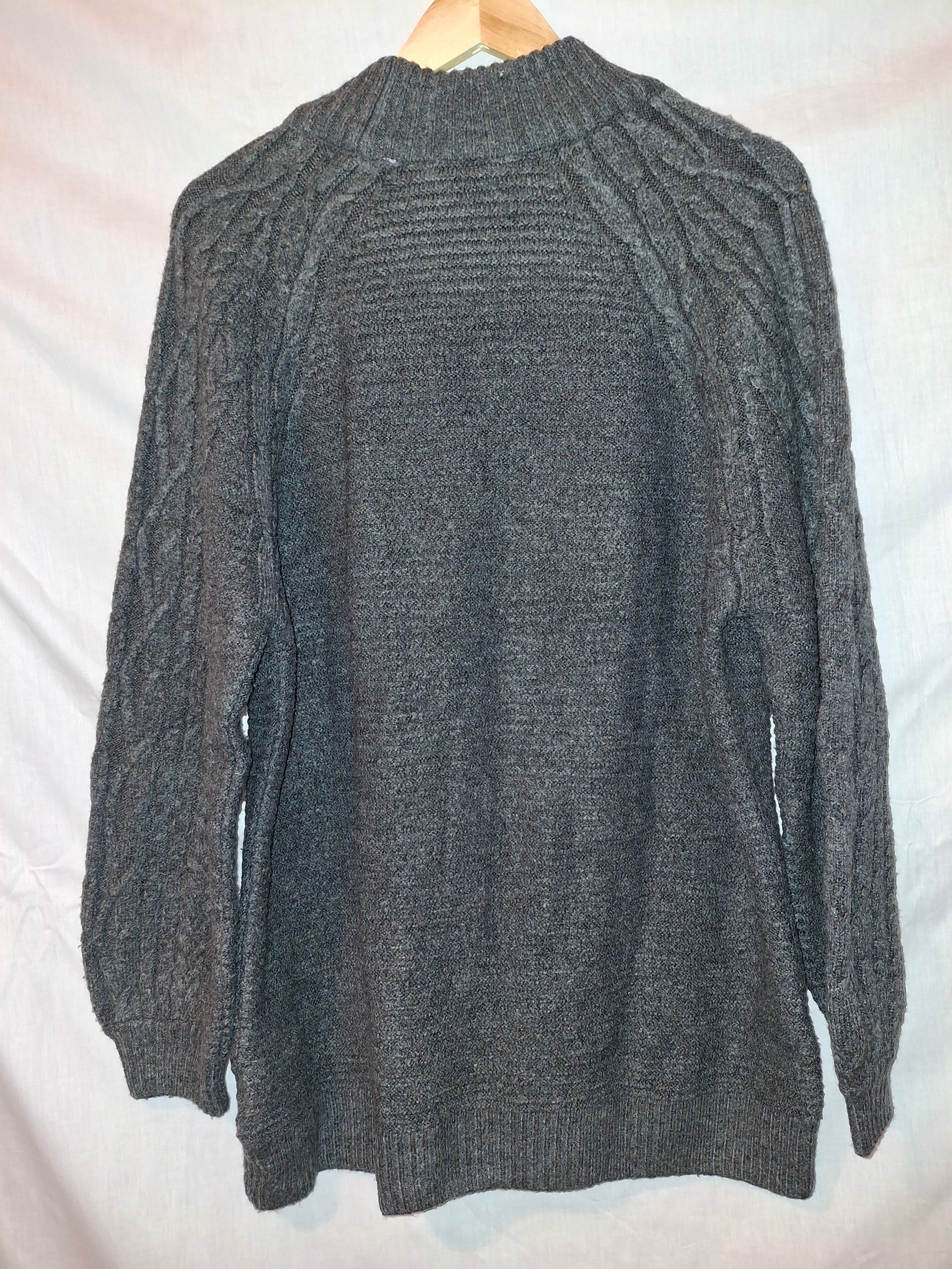 Pull en laine Naf naf – gris - Taille : L (40)