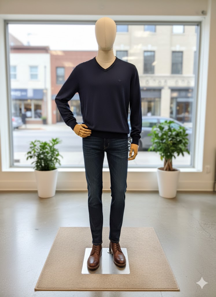 Pull en laine TBS – bleu - Taille : L (40)