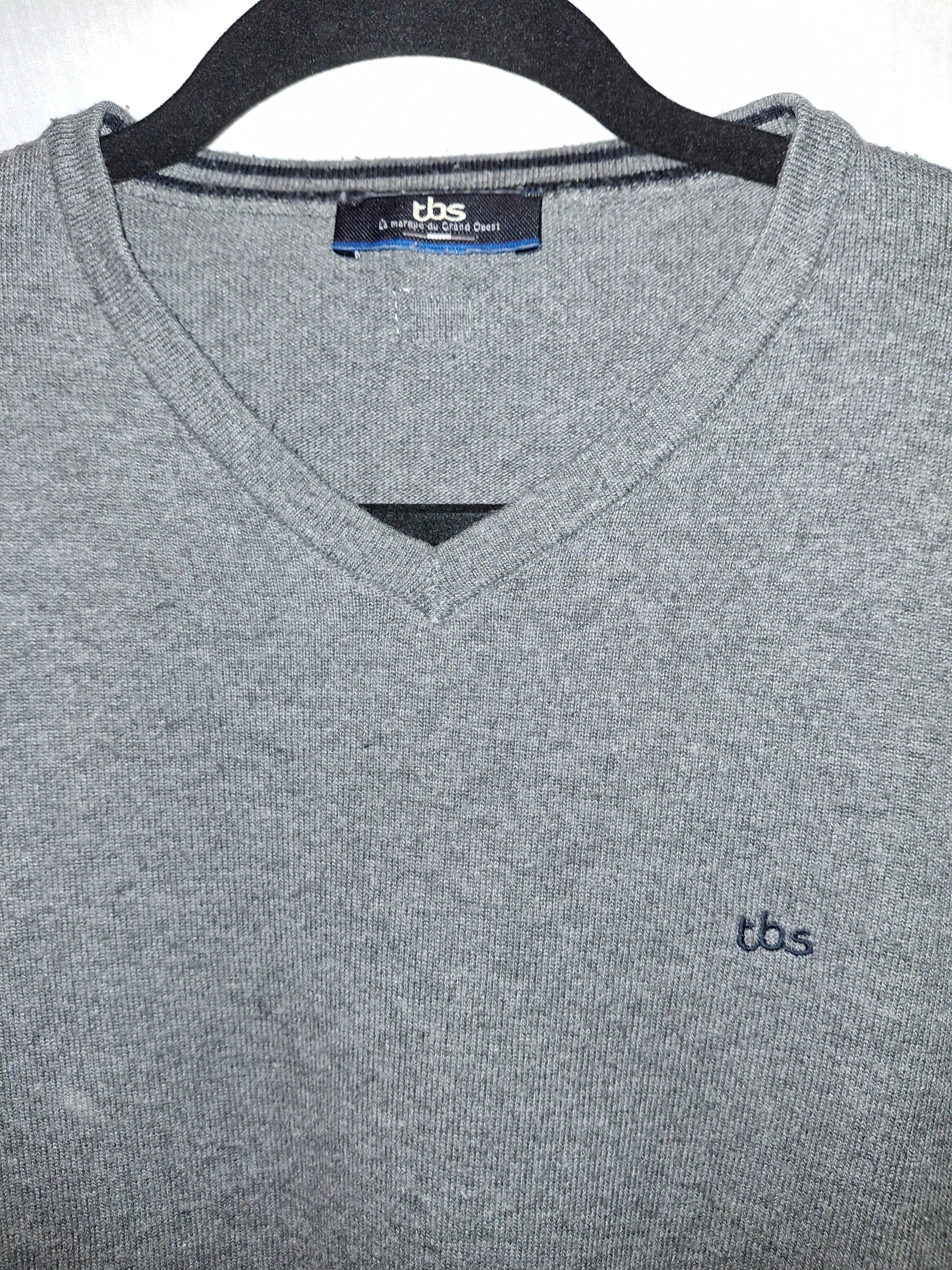 Pull en laine TBS – gris - Taille : L (40)