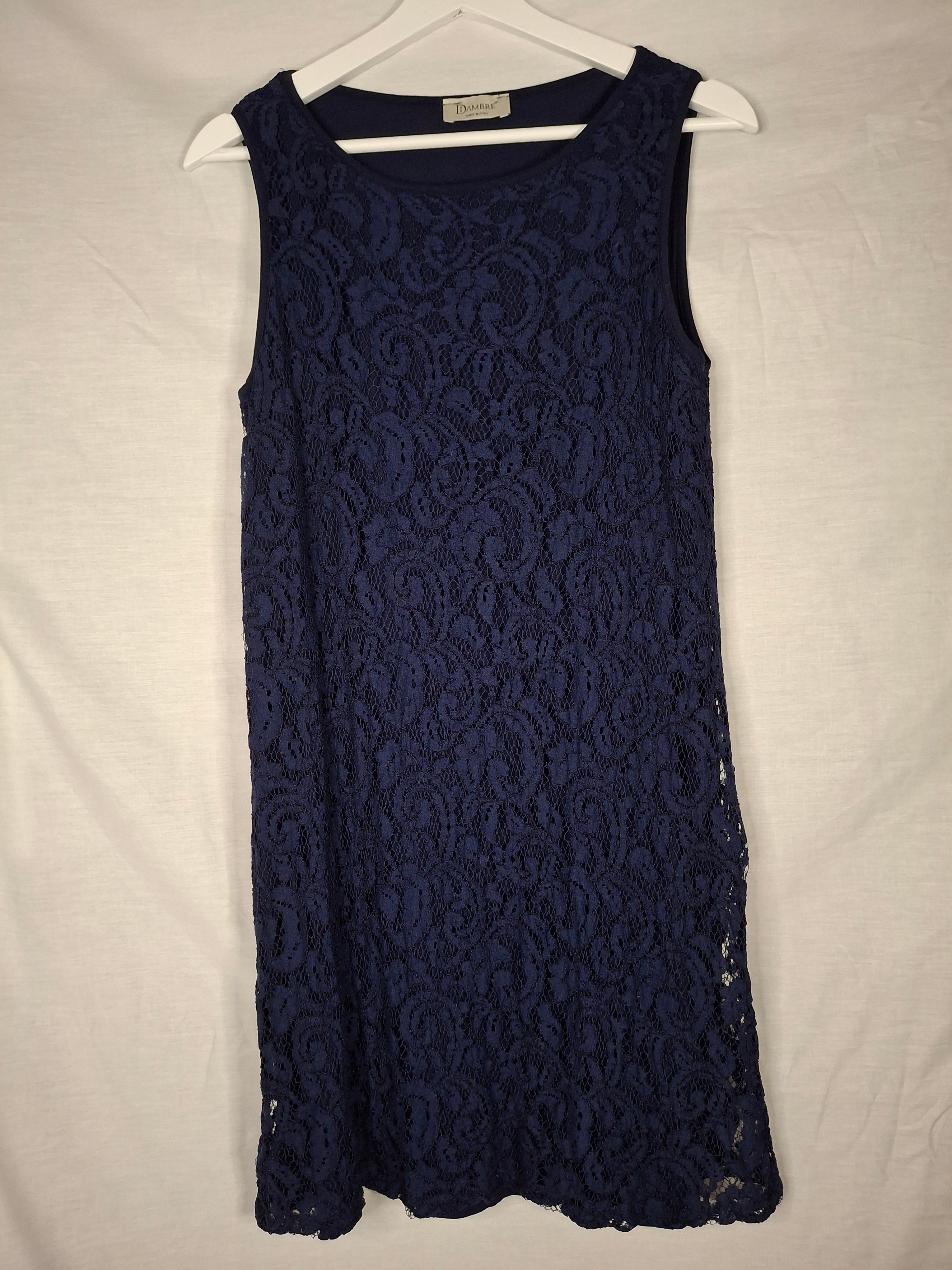 Robe Diambre  – Bleue marine - 40 (L)