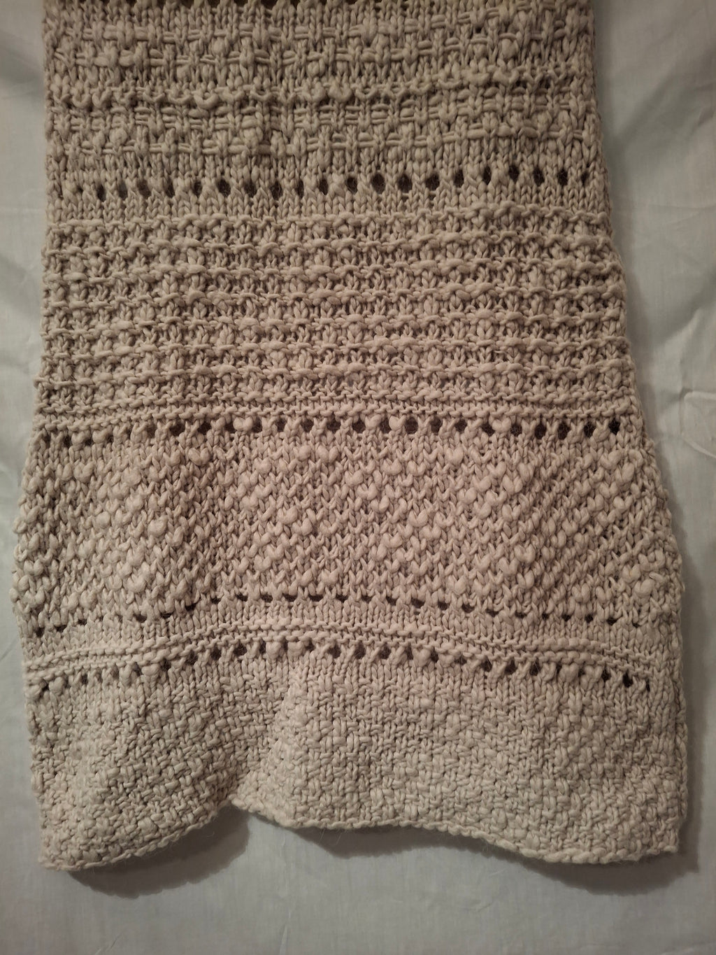 Robe Zara knit - Blanc cassé - Taille : M (38)