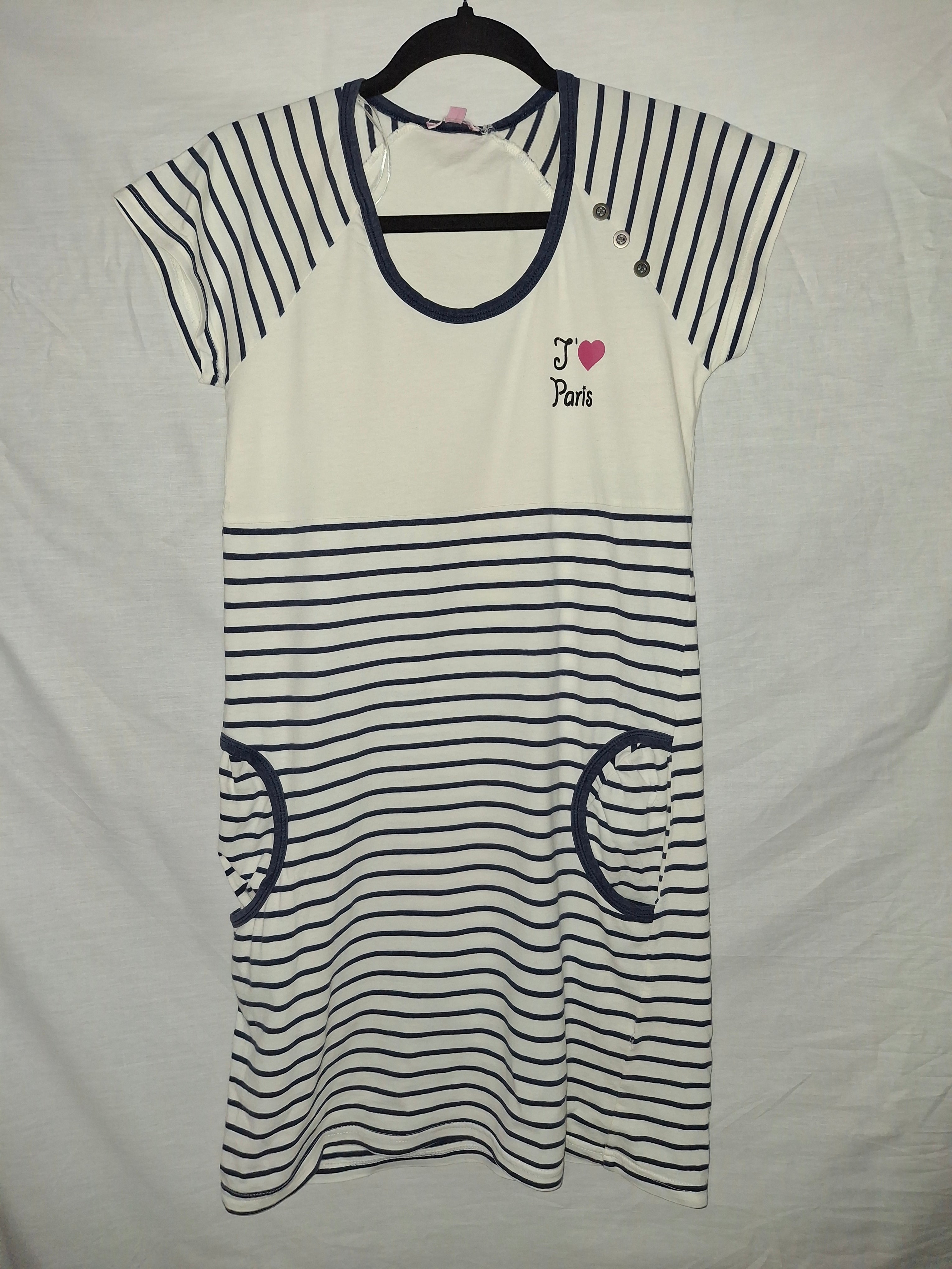 Robe mariniére Spot – Bleue et blanche - Taille M (38)