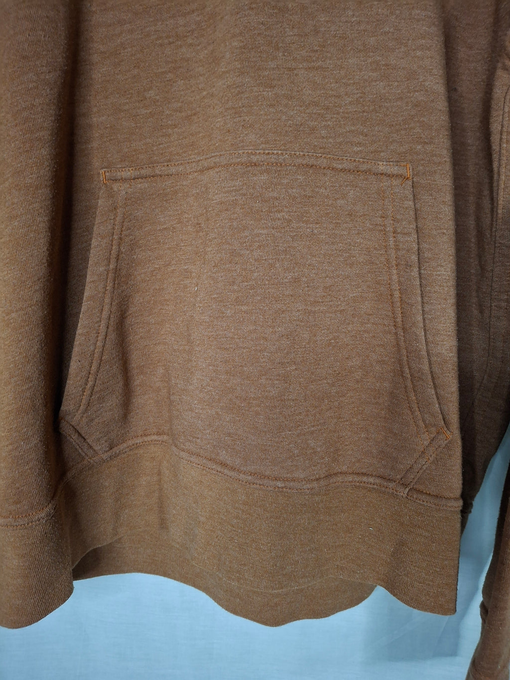 Sweat The North Face M – Logo Half-Dome -  Marron / Orange TENDANCE   - Taille  M (38)