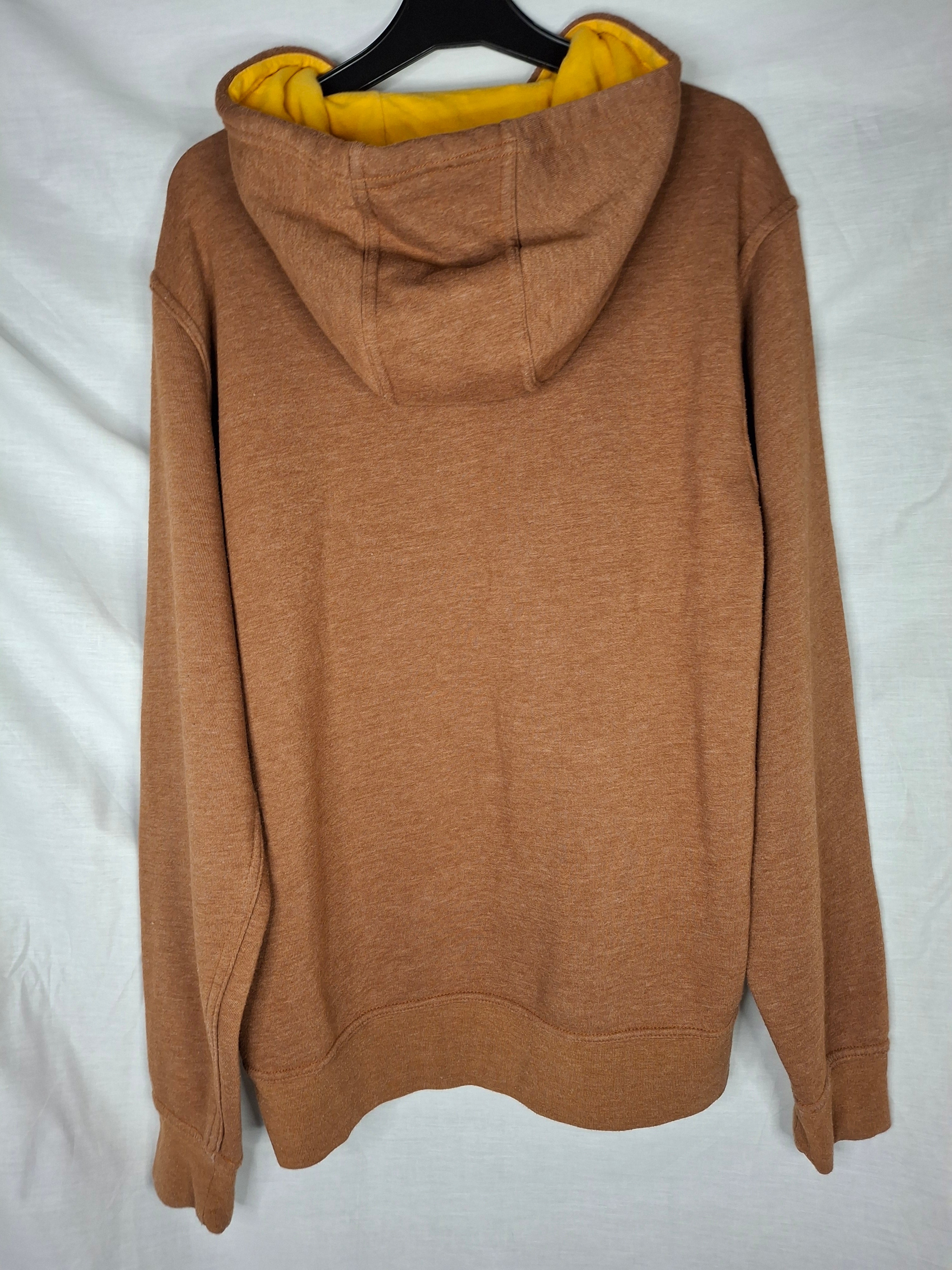 Sweat The North Face M – Logo Half-Dome -  Marron / Orange TENDANCE   - Taille  M (38)