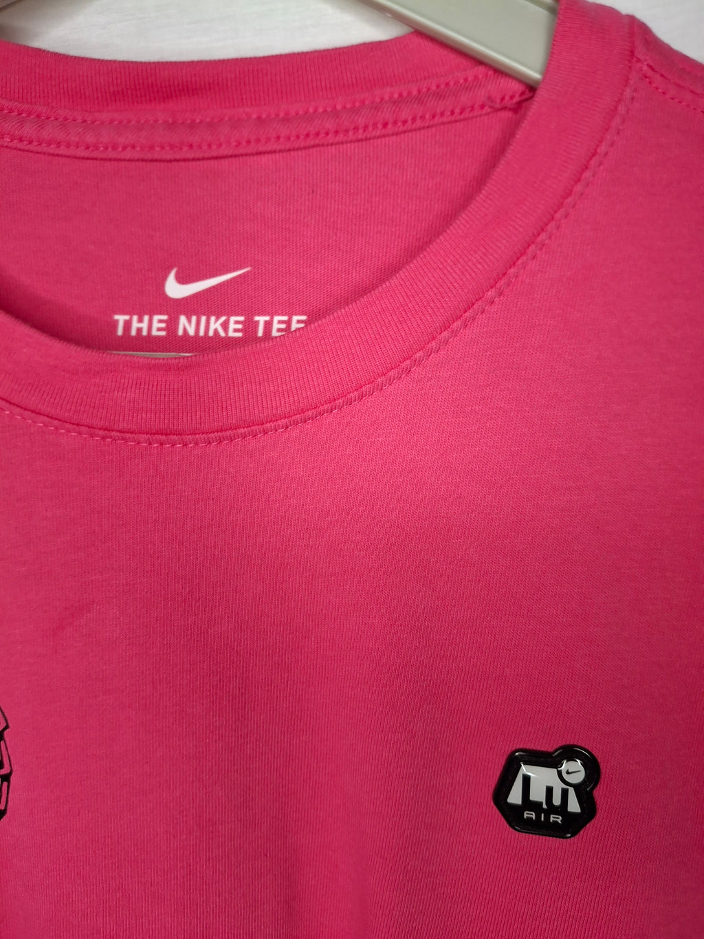 T-Shirt Nike L/S VIF RARE - Design Streetwear Cartoon Y2K  - rose - Taille : M (38)