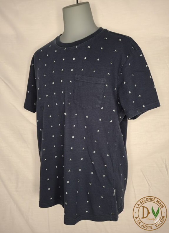 T-shirt Homme Kaporal - Imprimé Logo Micro-motif  - Taille : M (38)