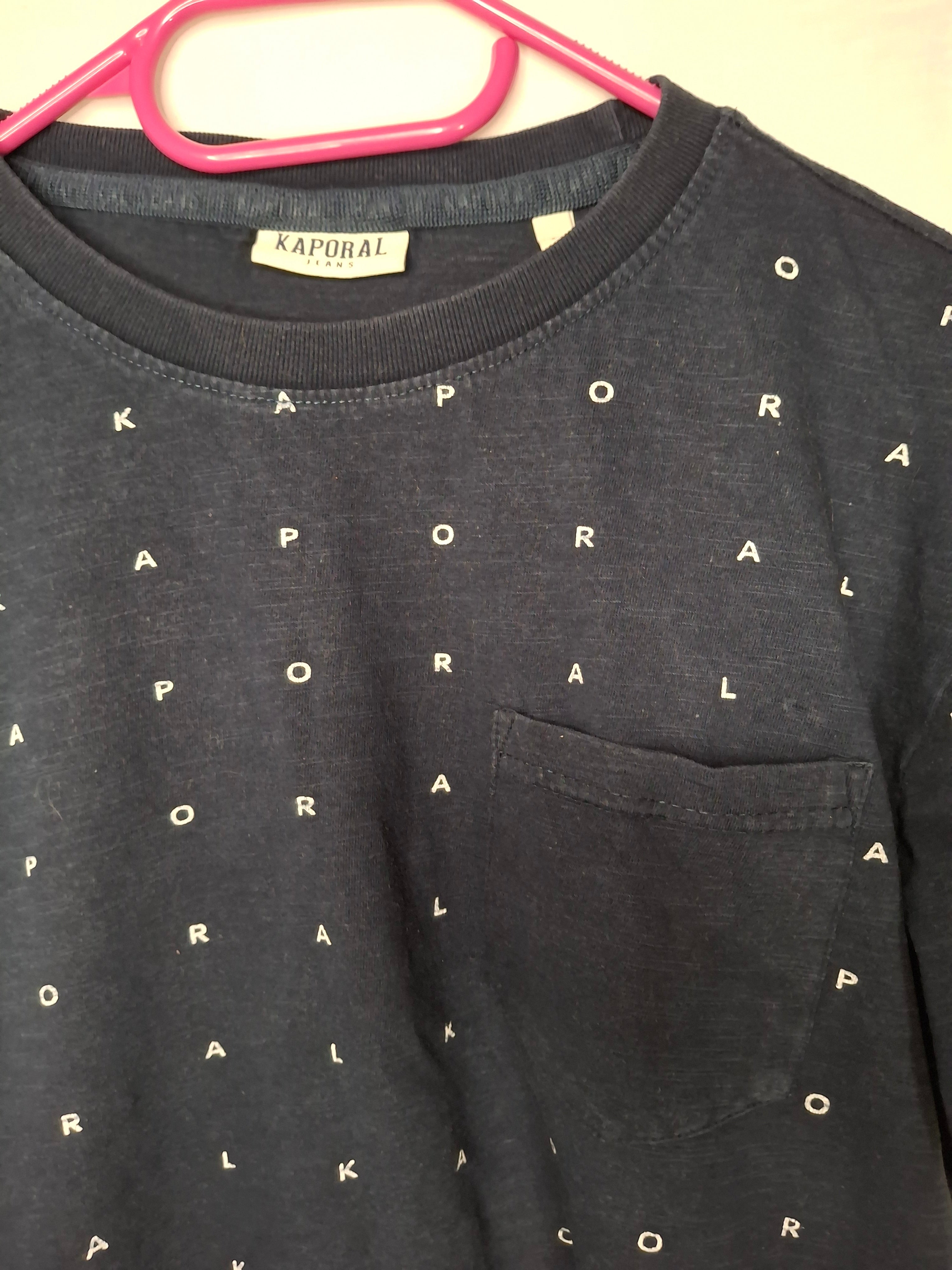 T-shirt Homme Kaporal - Imprimé Logo Micro-motif  - Taille : M (38)