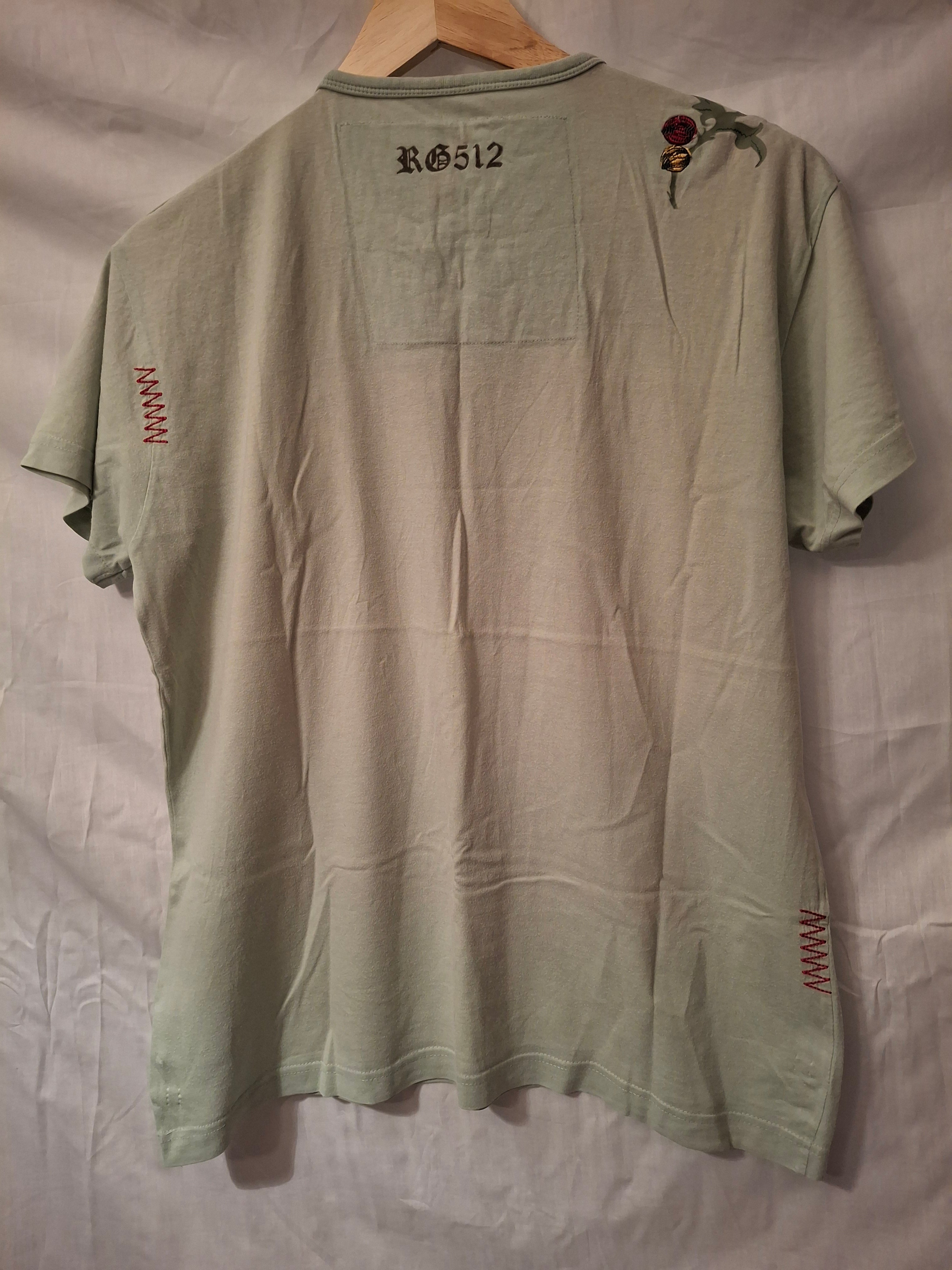 T-shirt homme Rough soul – vert - Taille : M (38)